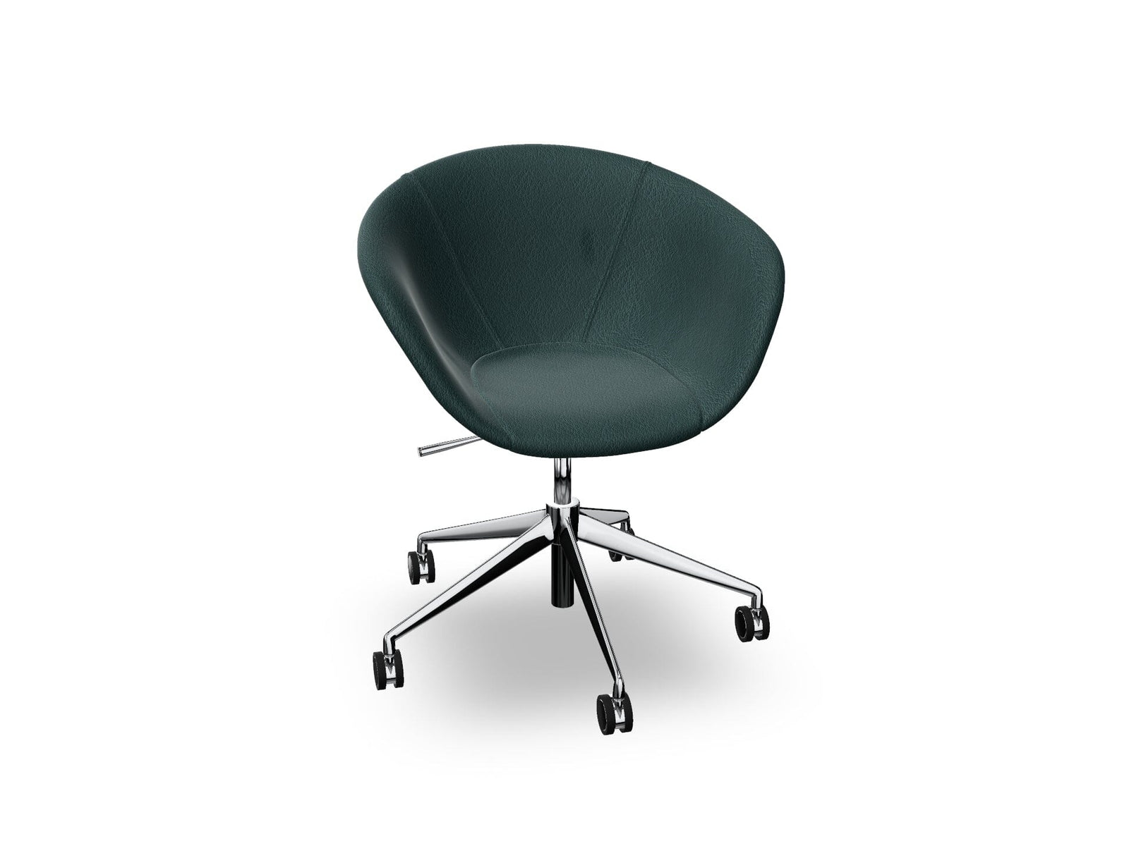 Duna 02 Five Star Base Chair With Front Upholstery Chairs Arper