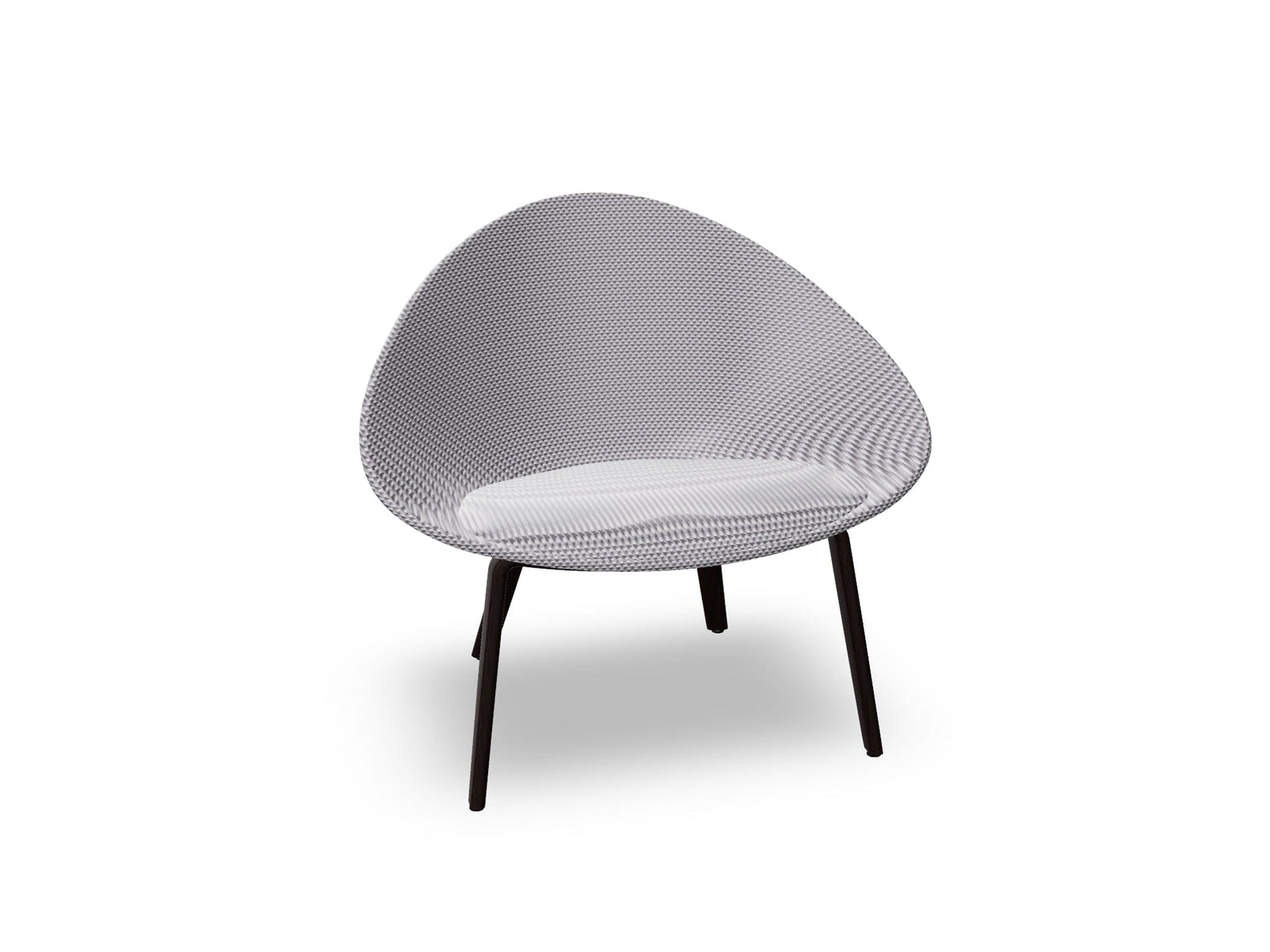 Adell 4 Leg Wood Lounge Chair With Fully Upholstered lounge chair Arper