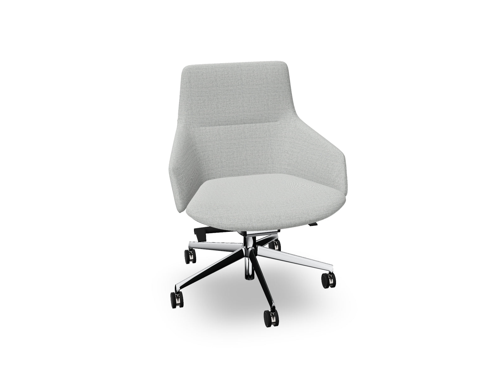 Aston Conference Syncro Five Way Star Base Armchair