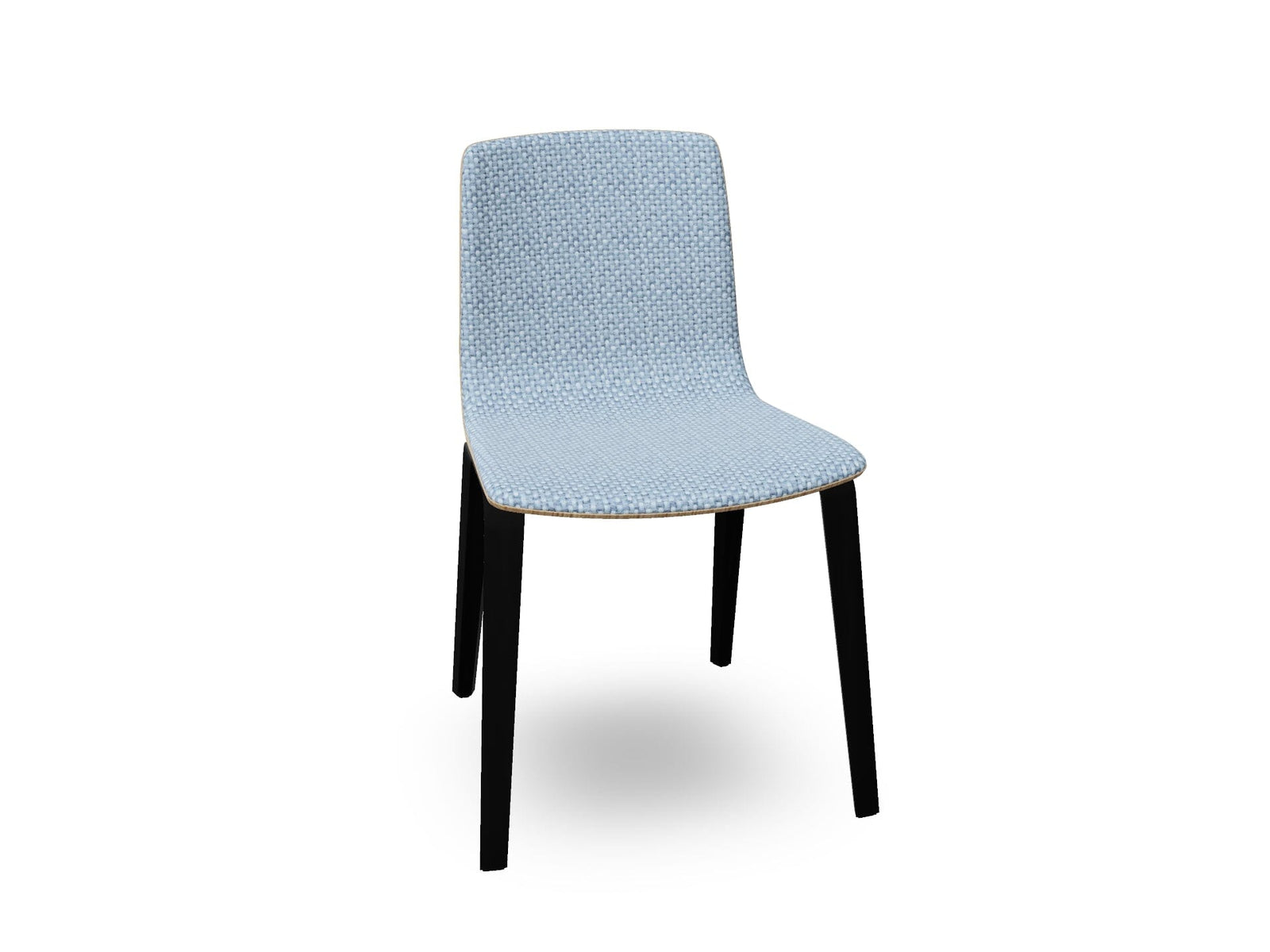 Aava 02 Wooden Chair with Front Upholstery Chairs Arper