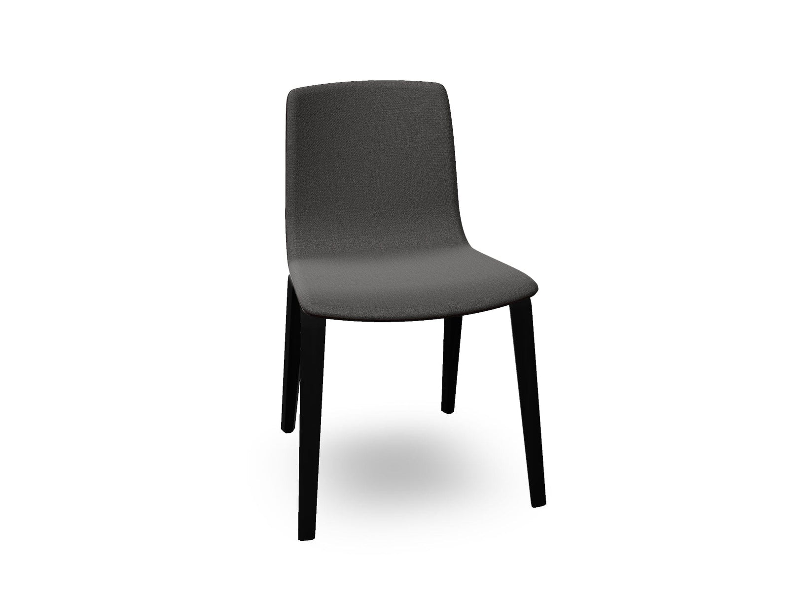 Aava 02 Wooden Chair with Front Upholstery Chairs Arper