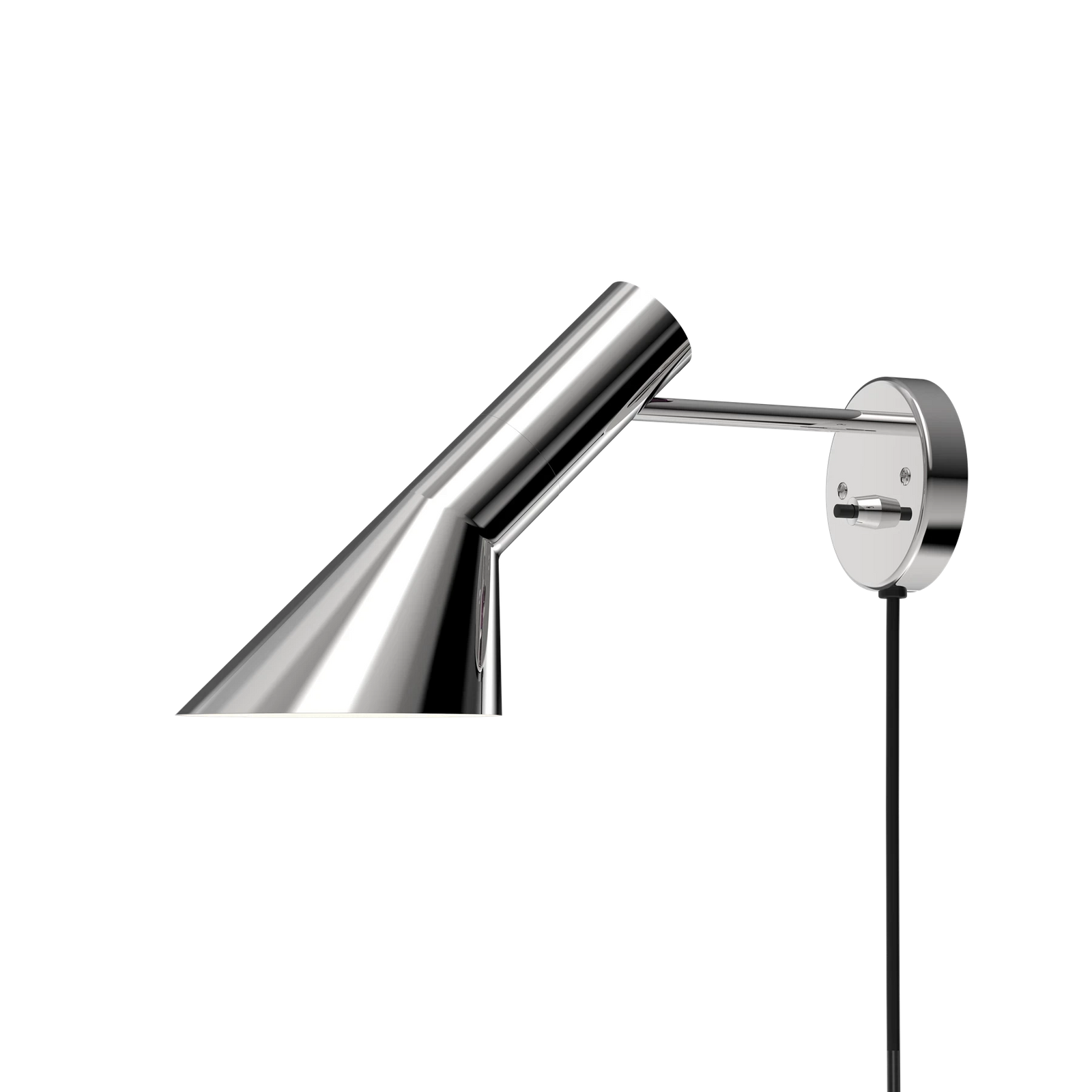 AJ Wall Sconce wall / ceiling lamps Louis Poulsen With Switch Stainless Steel Polished
