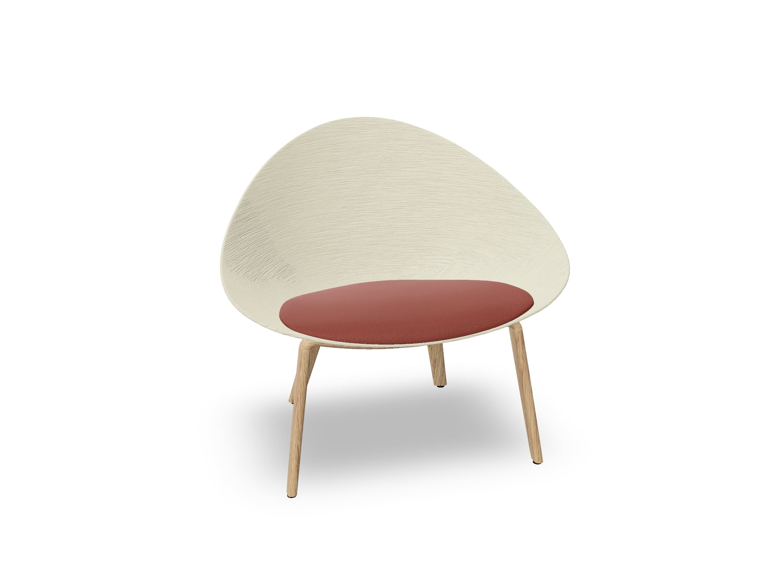 Adell 4 Leg Wood Lounge Chair