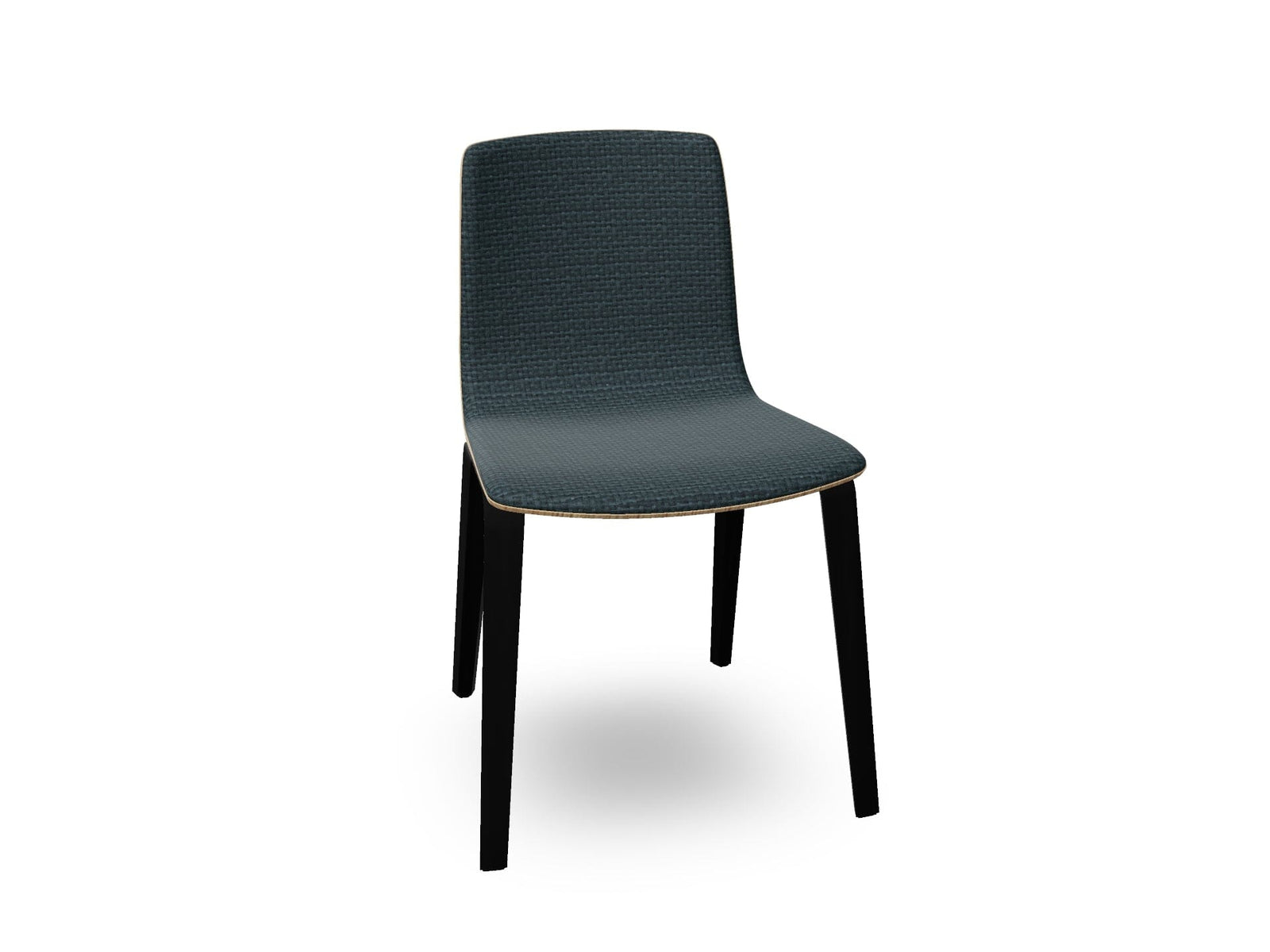 Aava 02 Wooden Chair with Front Upholstery Chairs Arper