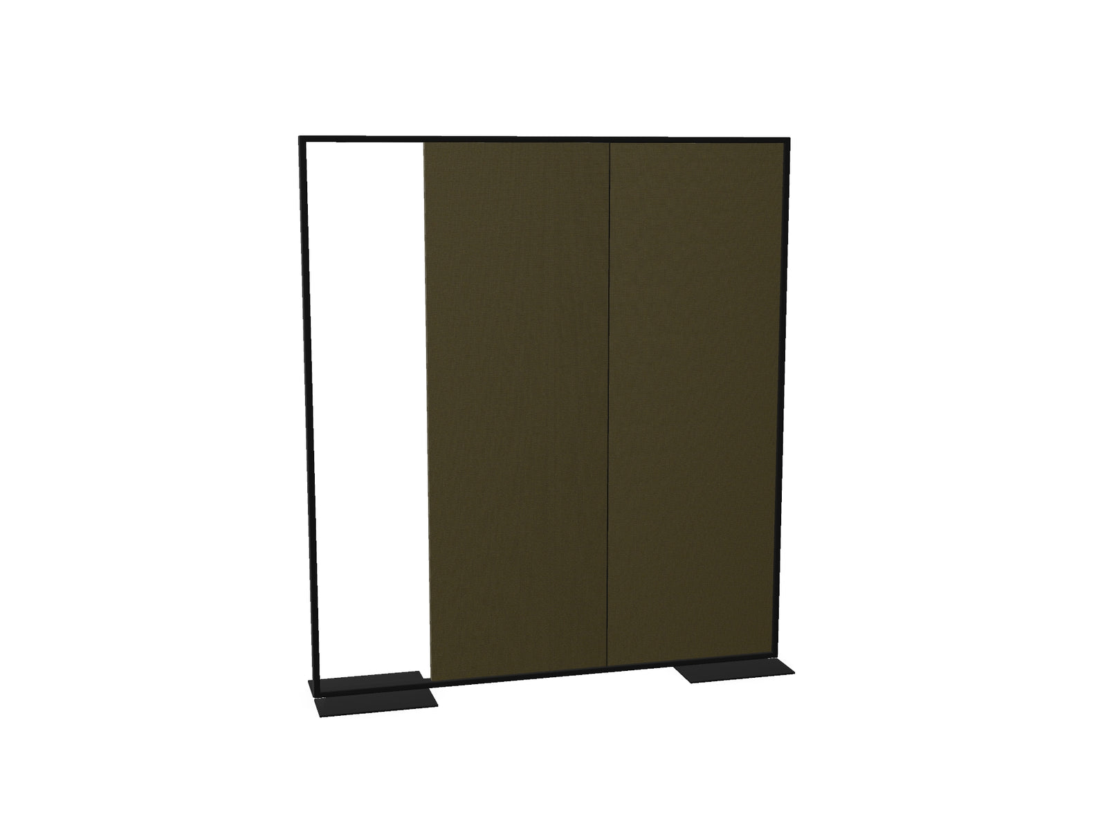 Arper Parentesit Freestanding Module Square Panel