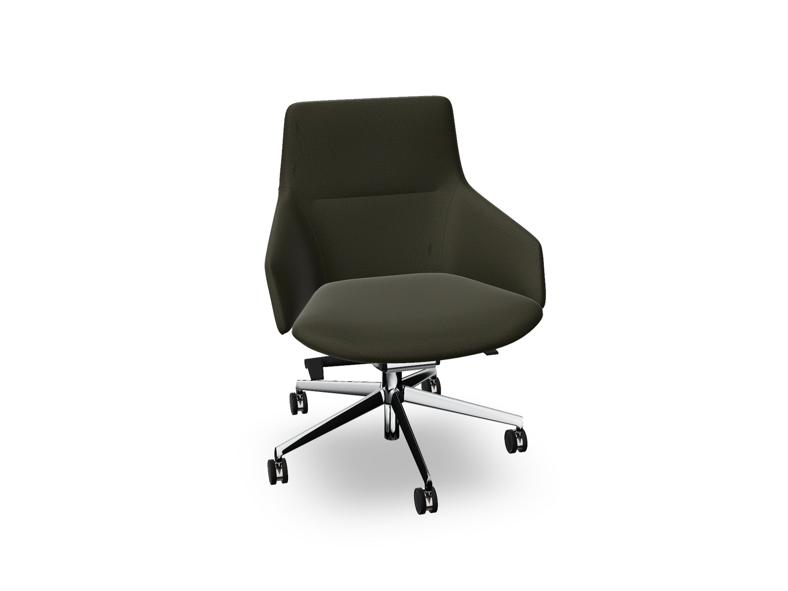 Aston Conference Syncro Five Way Star Base Armchair