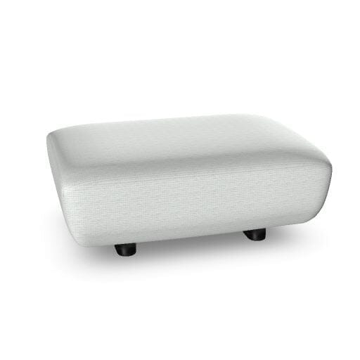 Shaal Rectangular Pouf Pouf Arper