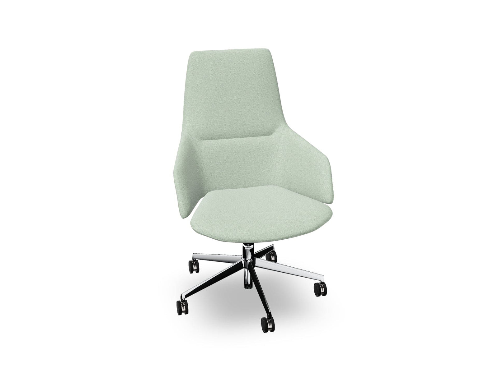 Aston Office Five Way Star Base Armchair Office Chair Arper