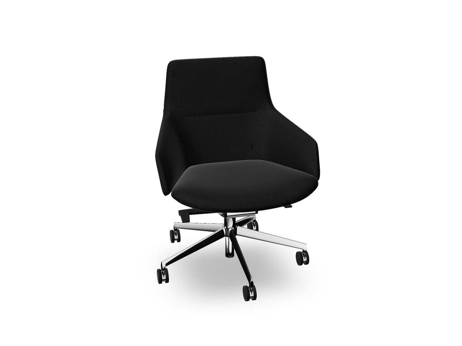 Aston Conference Syncro Five Way Star Base Armchair task chair Arper