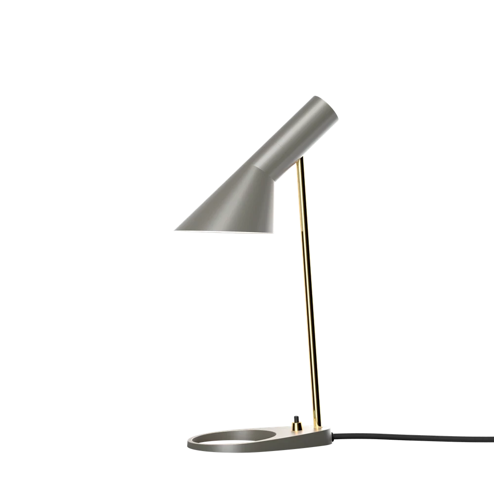 AJ Mini Table Lamp Table Lamps Louis Poulsen Brass/Warm grey