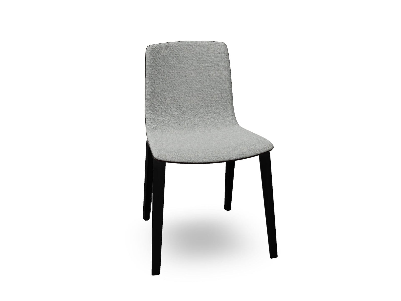 Aava 02 Wooden Chair with Front Upholstery Chairs Arper