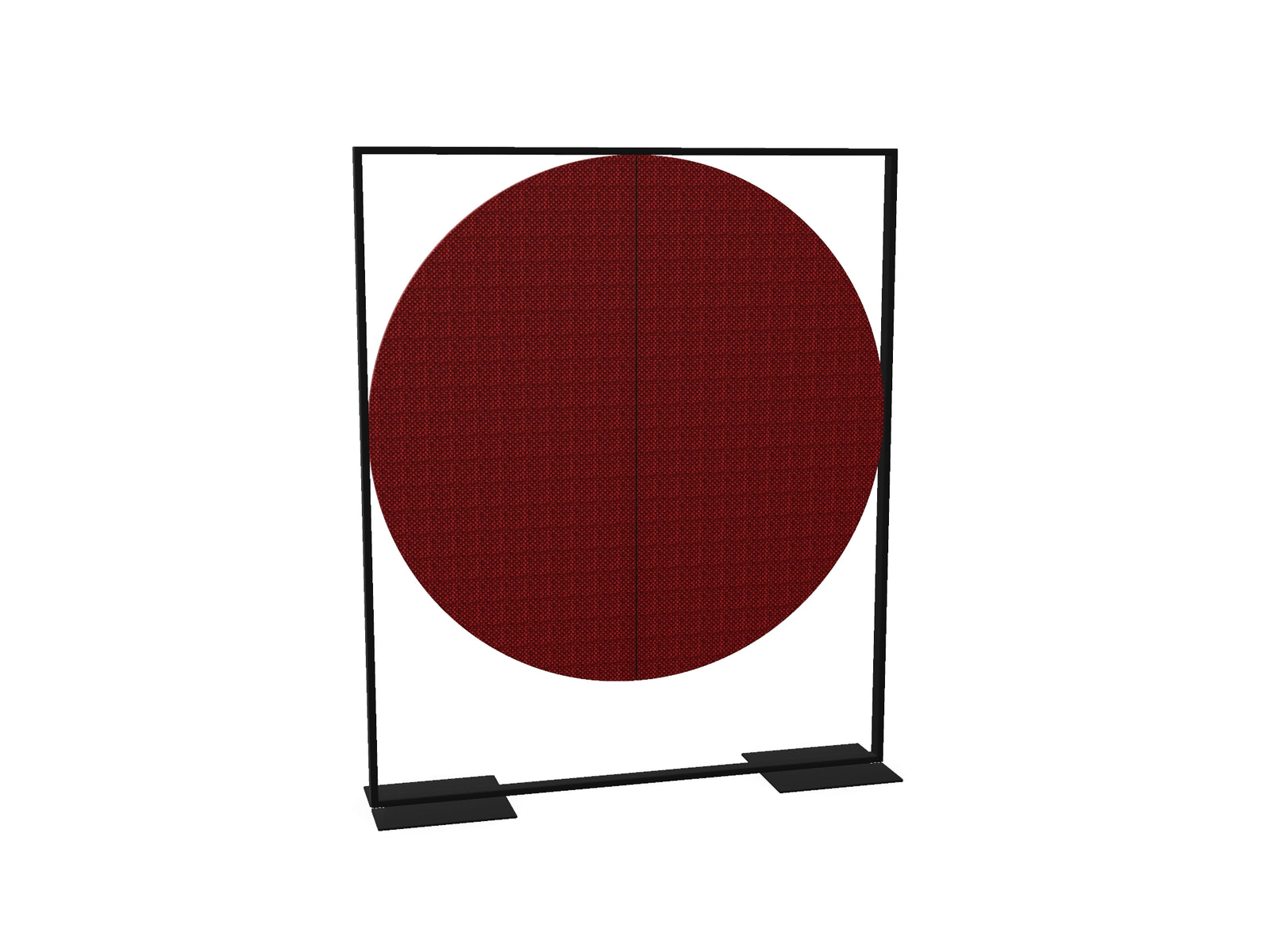 Arper Parentesit Freestanding Module Round Panel