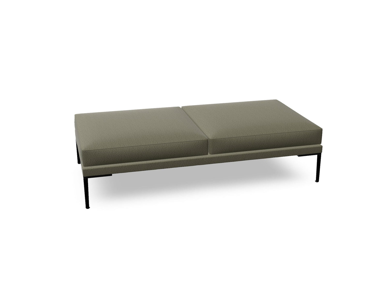 Steeve Two Seat Bench Benches Arper