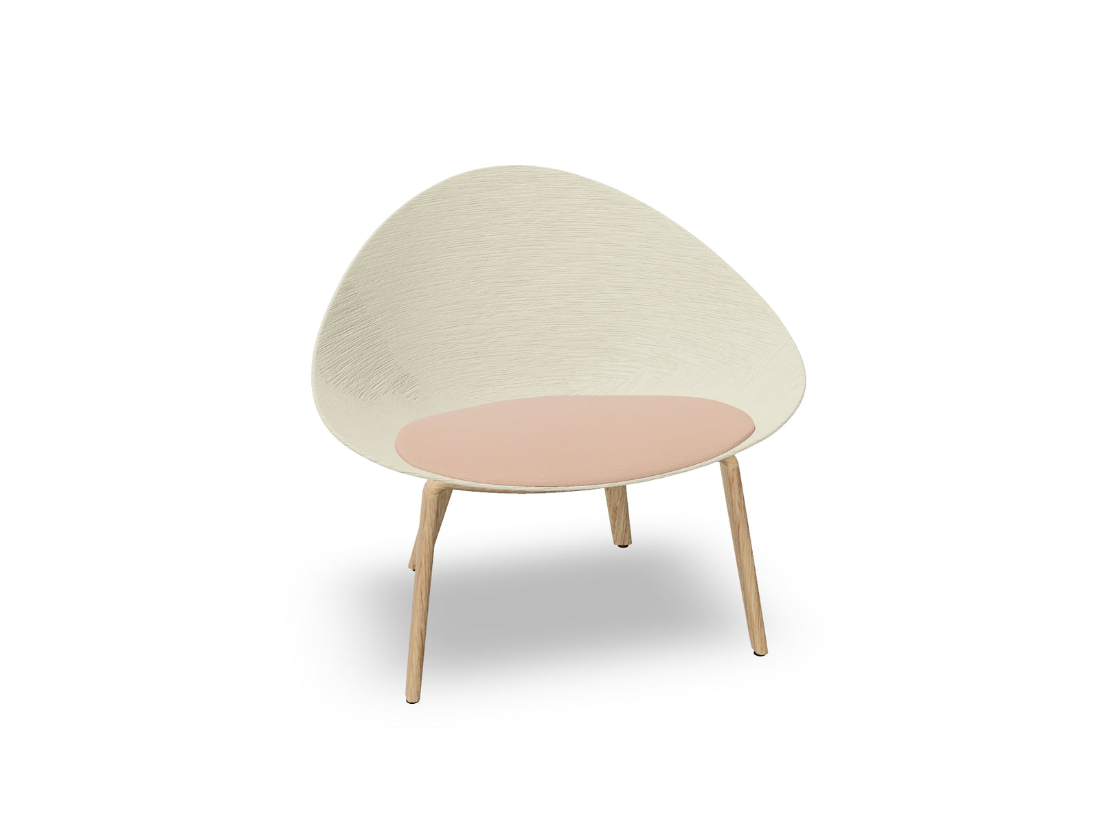 Adell 4 Leg Wood Lounge Chair