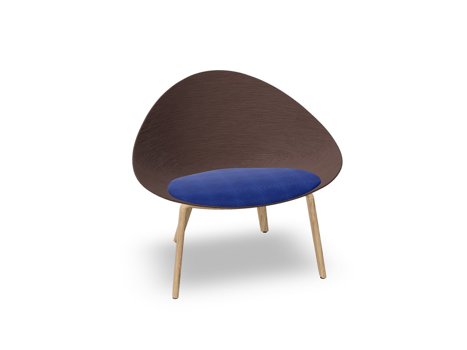 Adell 4 Leg Wood Lounge Chair