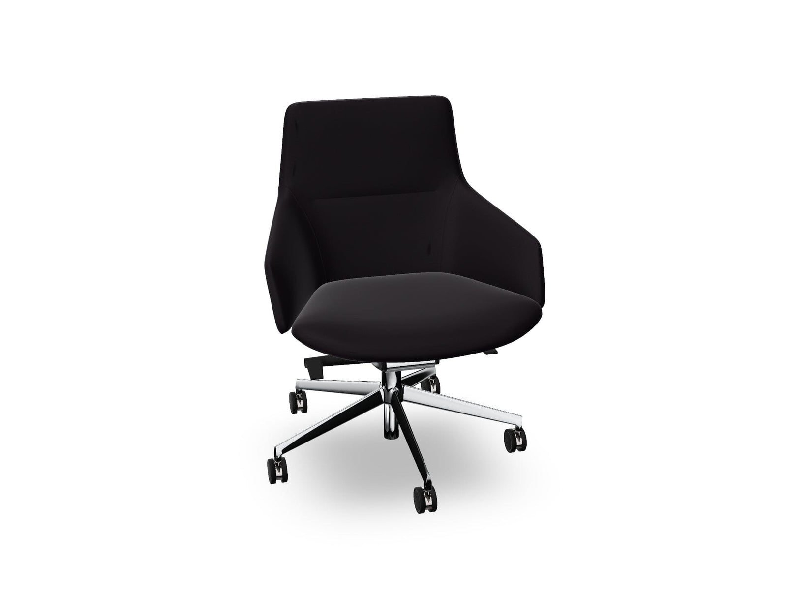 Aston Conference Syncro Five Way Star Base Armchair task chair Arper