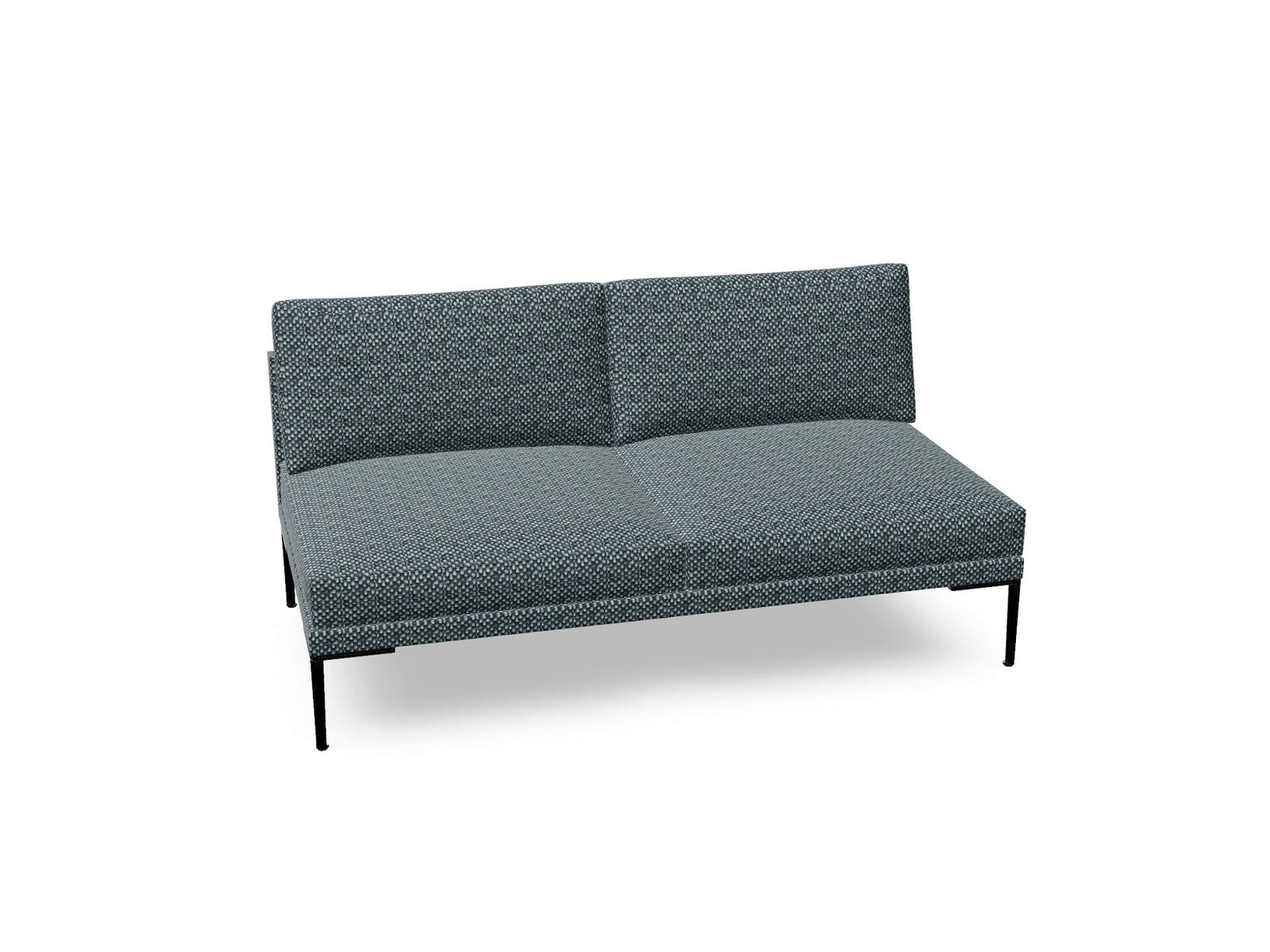 Steeve Two Seat Sofa Without Arms Sofa Arper