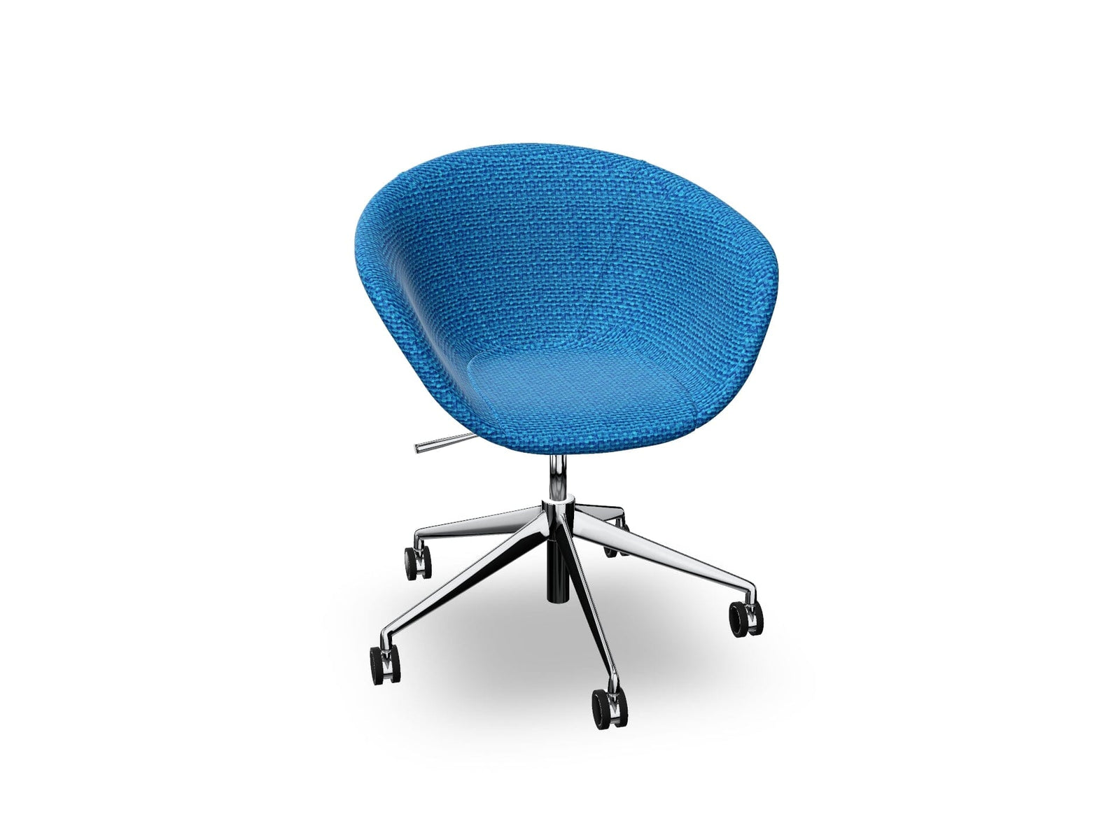 Duna 02 Five Star Base Chair With Front Upholstery Chairs Arper