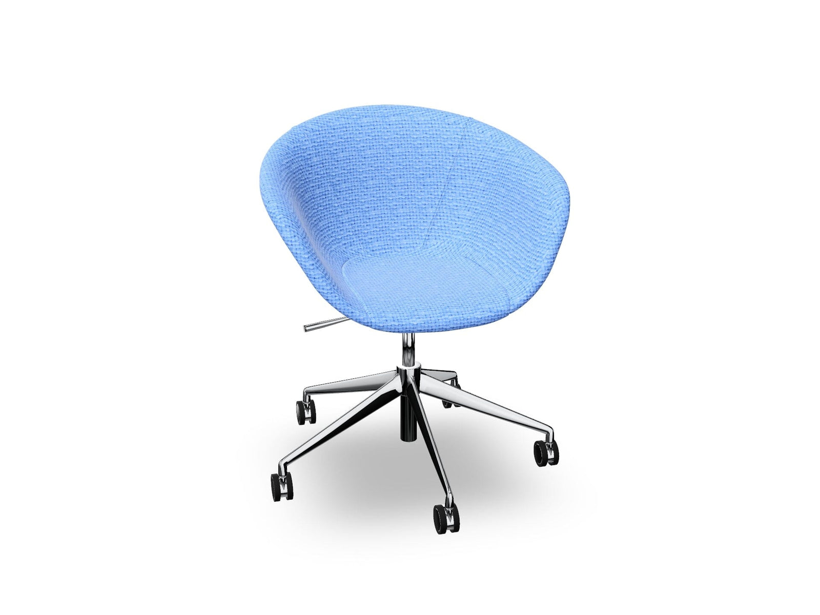Duna 02 Five Star Base Chair With Front Upholstery Chairs Arper