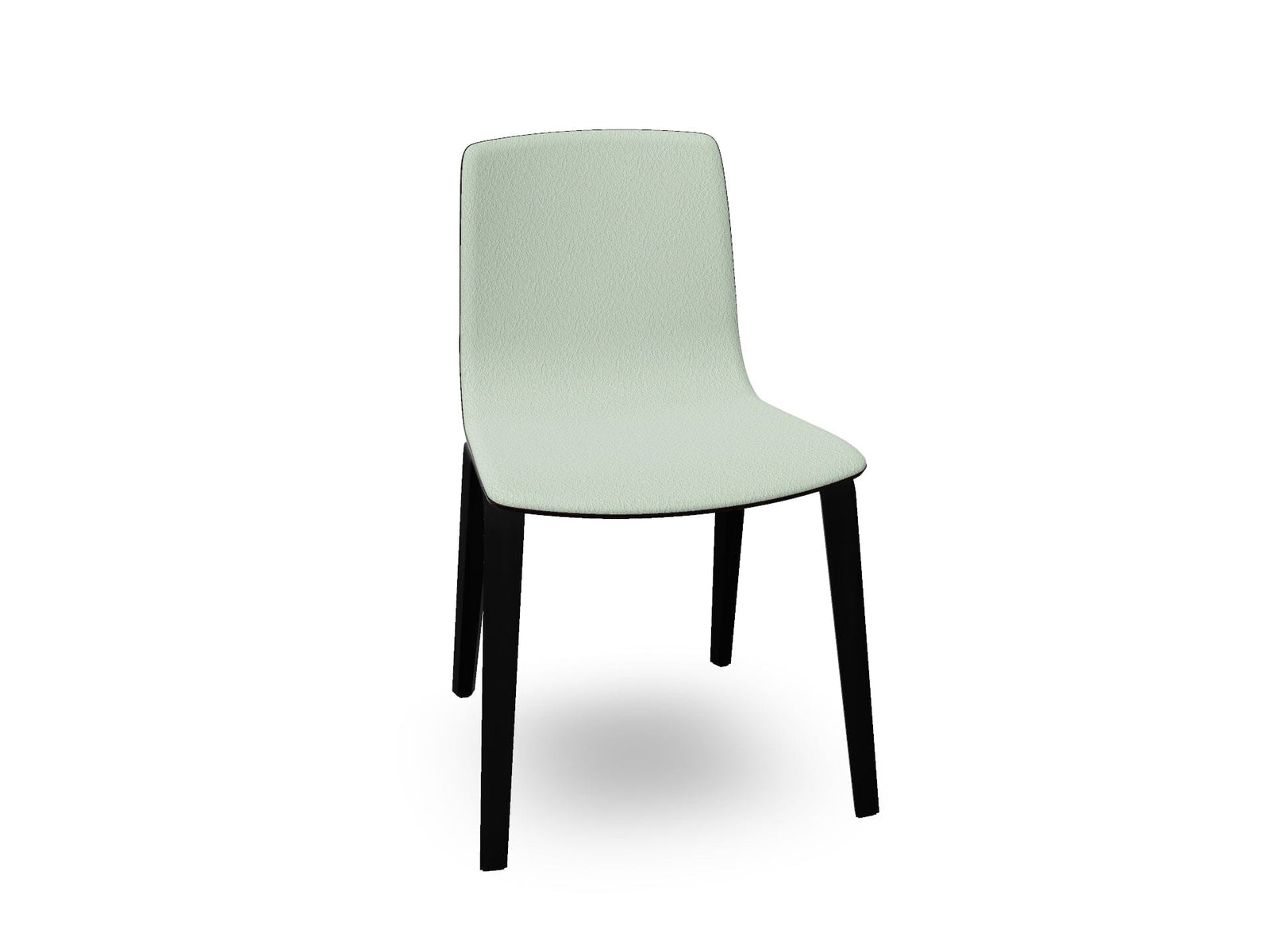 Aava 02 Wooden Chair with Front Upholstery Chairs Arper