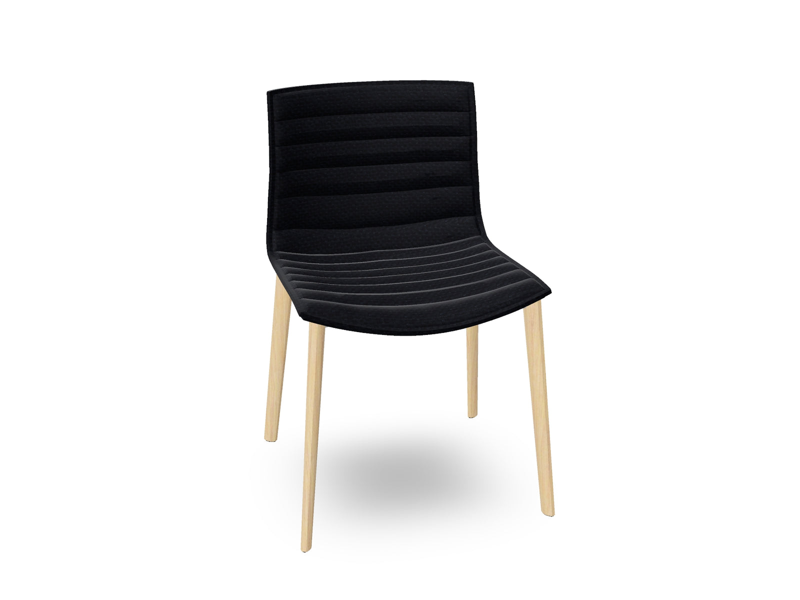Catifa 46 Wood Four Leg With Fully Upholstered