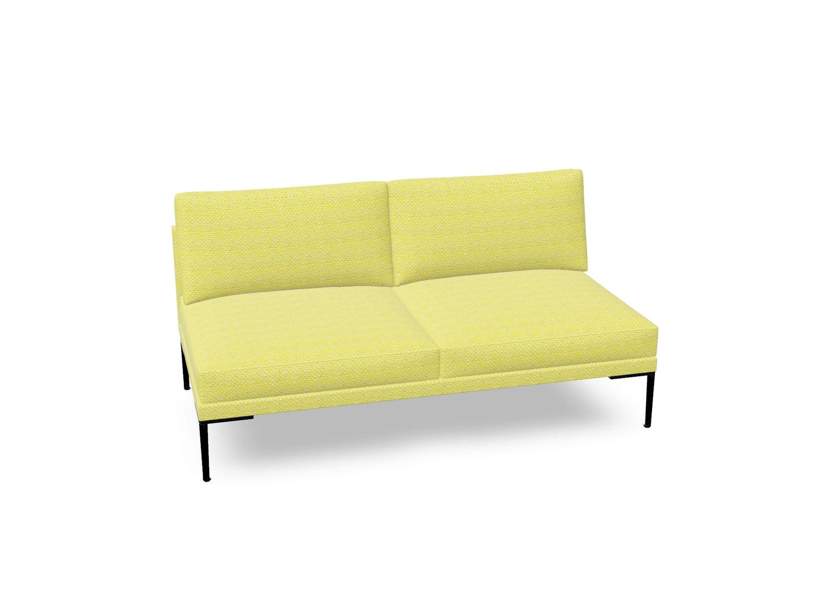 Steeve Two Seat Sofa Without Arms Sofa Arper