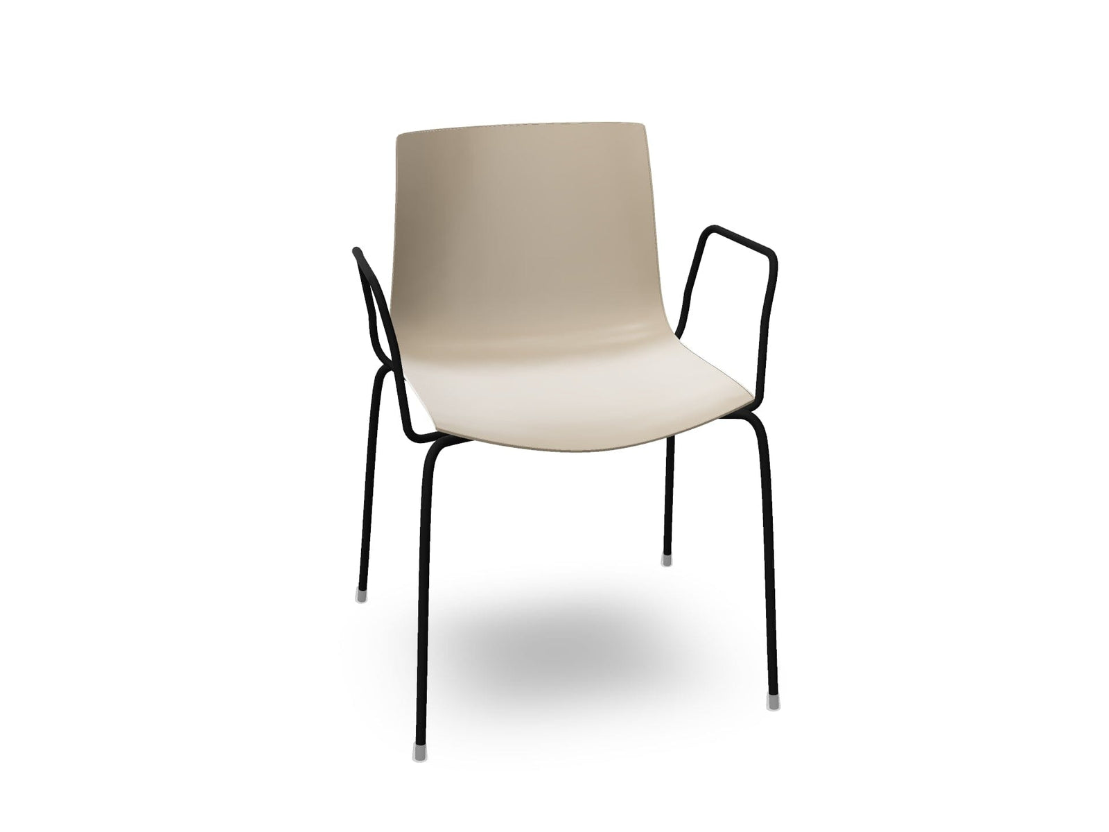 Catifa 46 Four Leg Polypropylene Armchair Side/Dining Arper