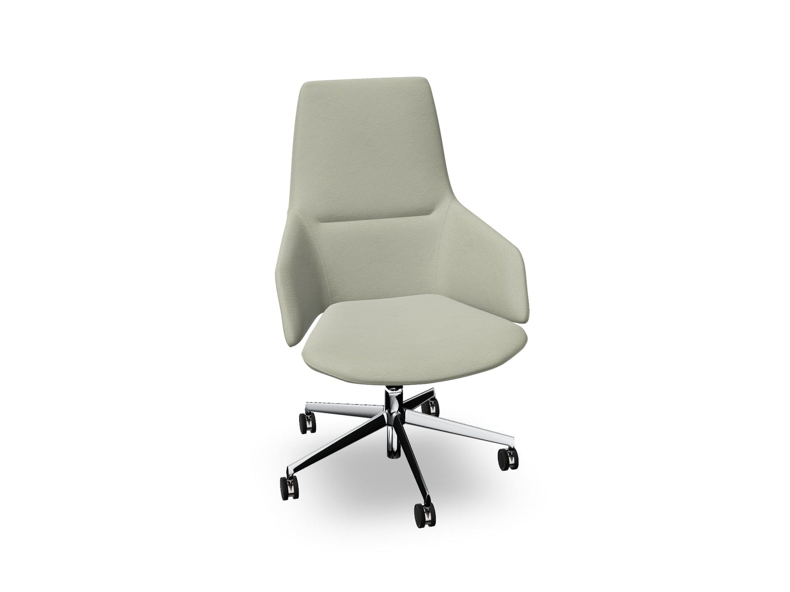 Aston Office Five Way Star Base Armchair Office Chair Arper