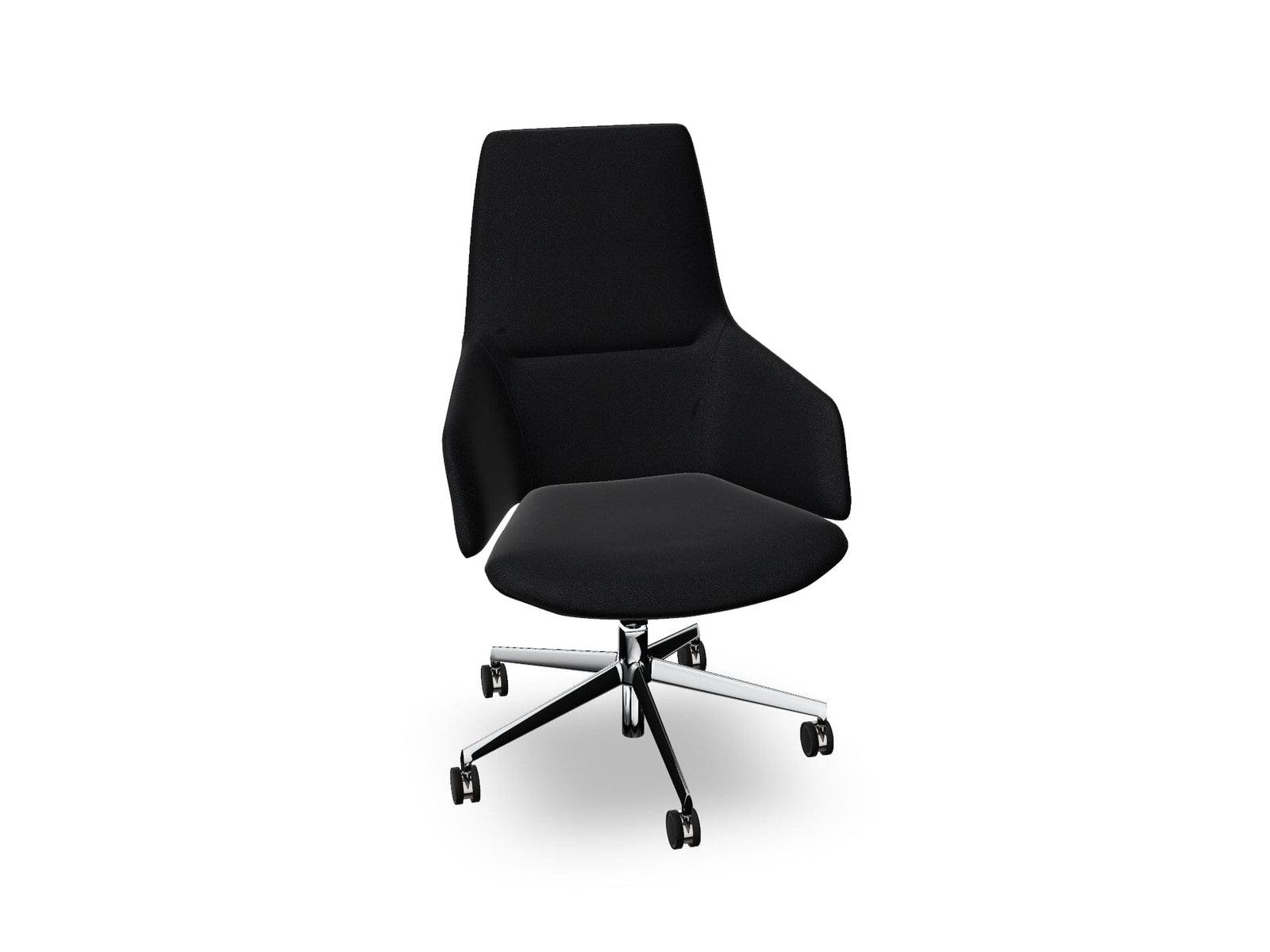 Aston Office Five Way Star Base Armchair Office Chair Arper