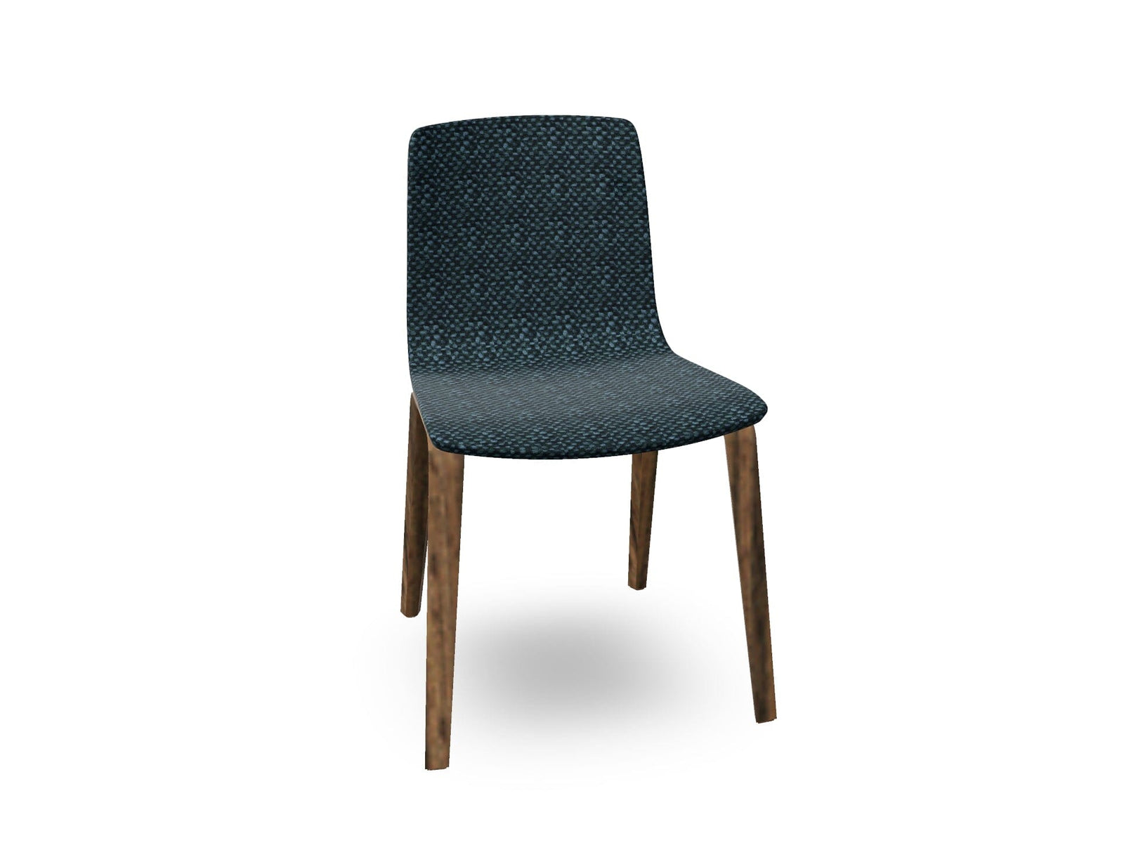 Aava 02-4 Wood Legs Chair With Fully Upholstered Chairs Arper