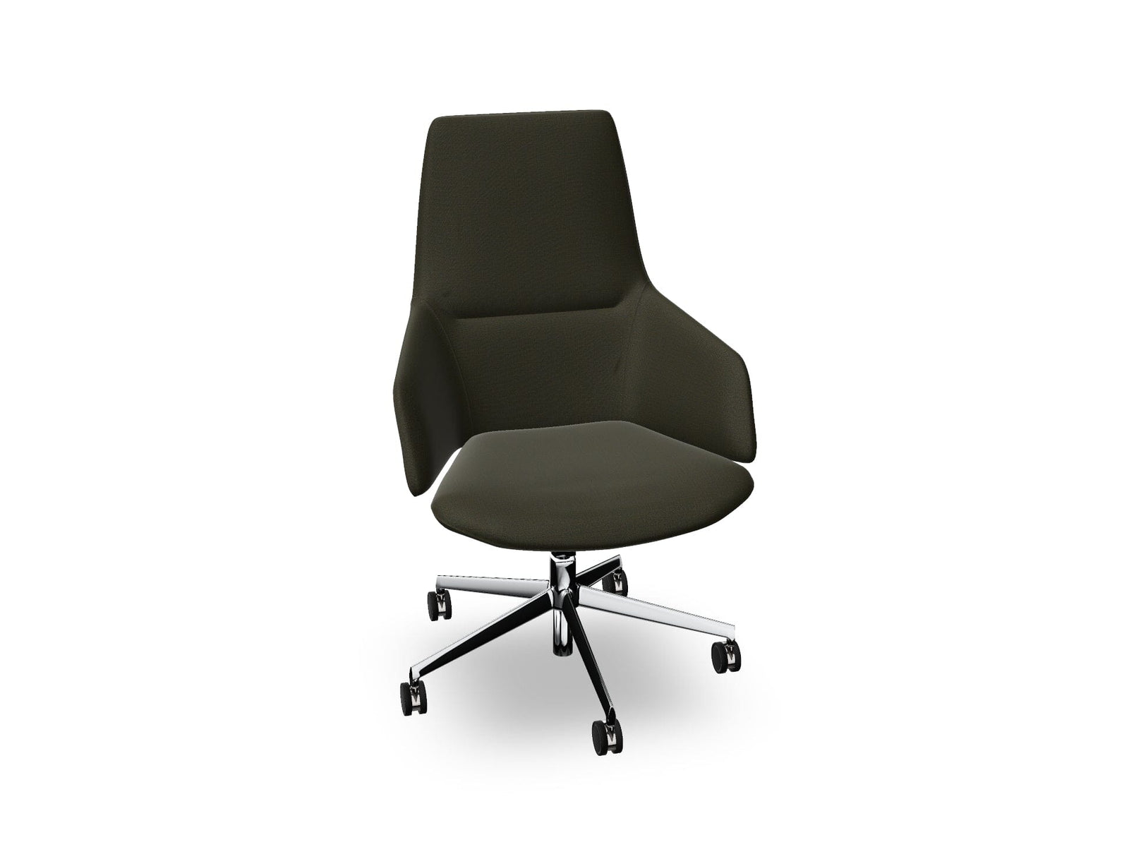 Aston Office Five Way Star Base Armchair Office Chair Arper