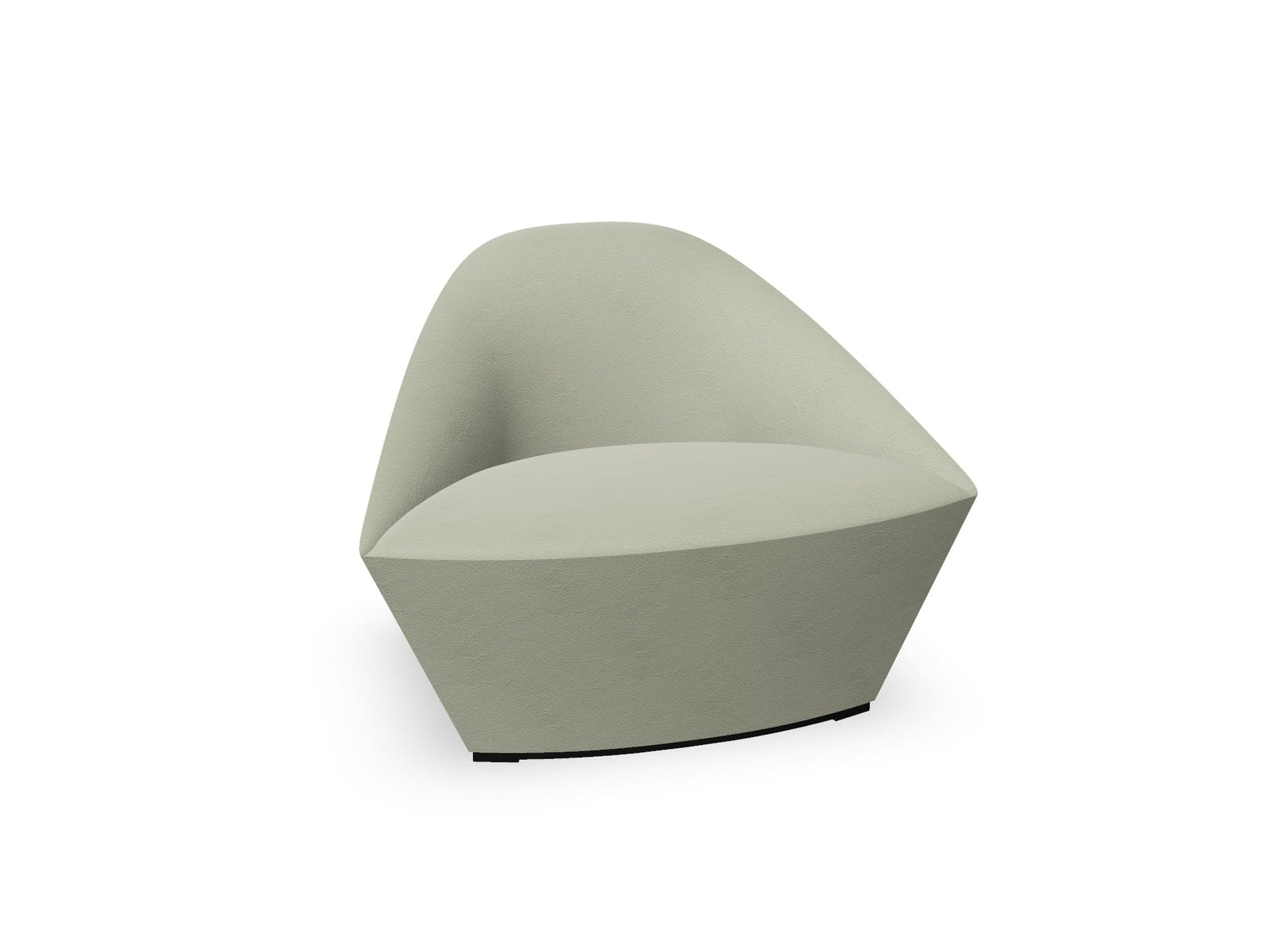 Colina Fully Upholstered Medium Lounge Chair lounge chair Arper