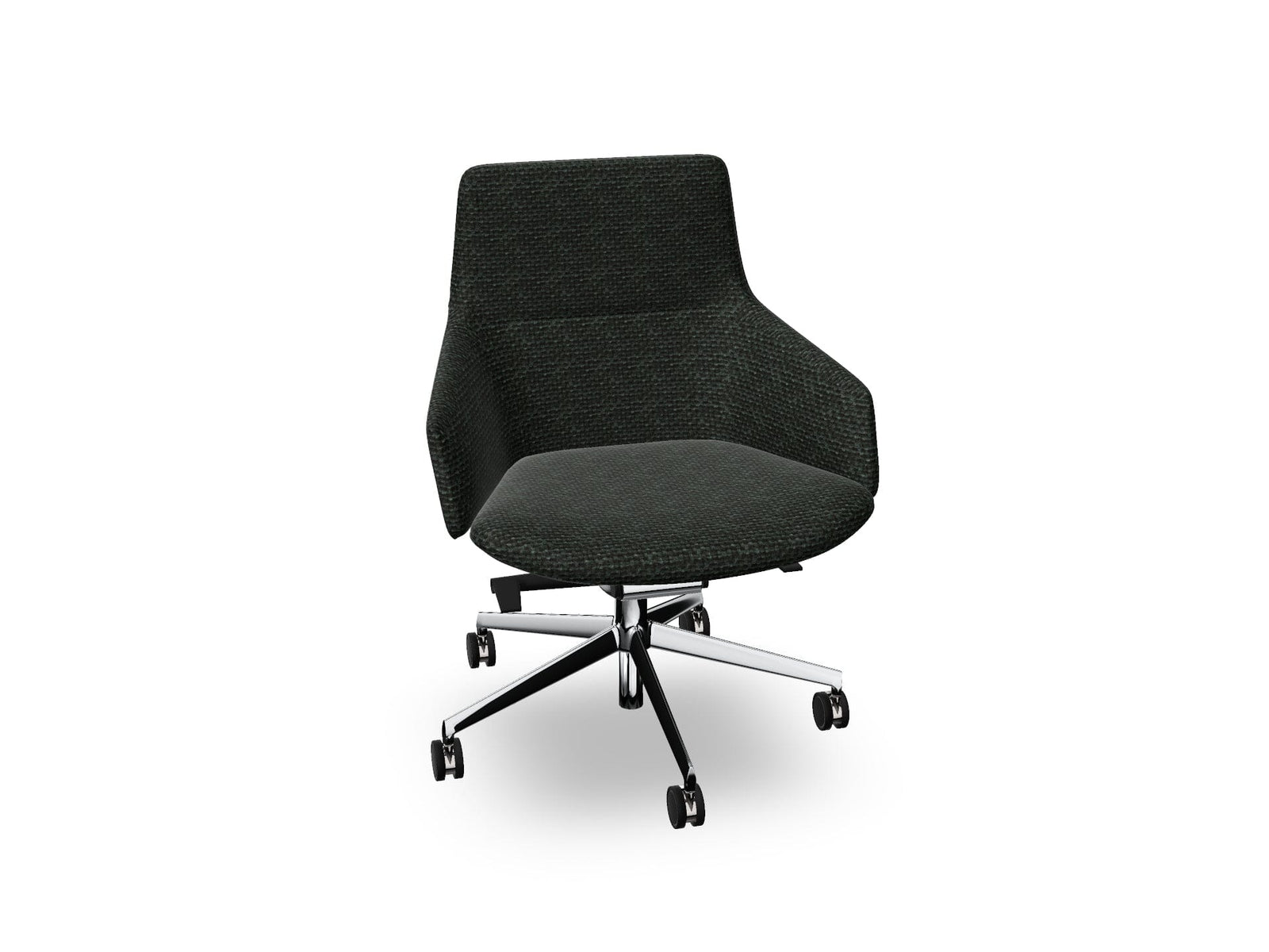 Aston Conference Syncro Five Way Star Base Armchair task chair Arper
