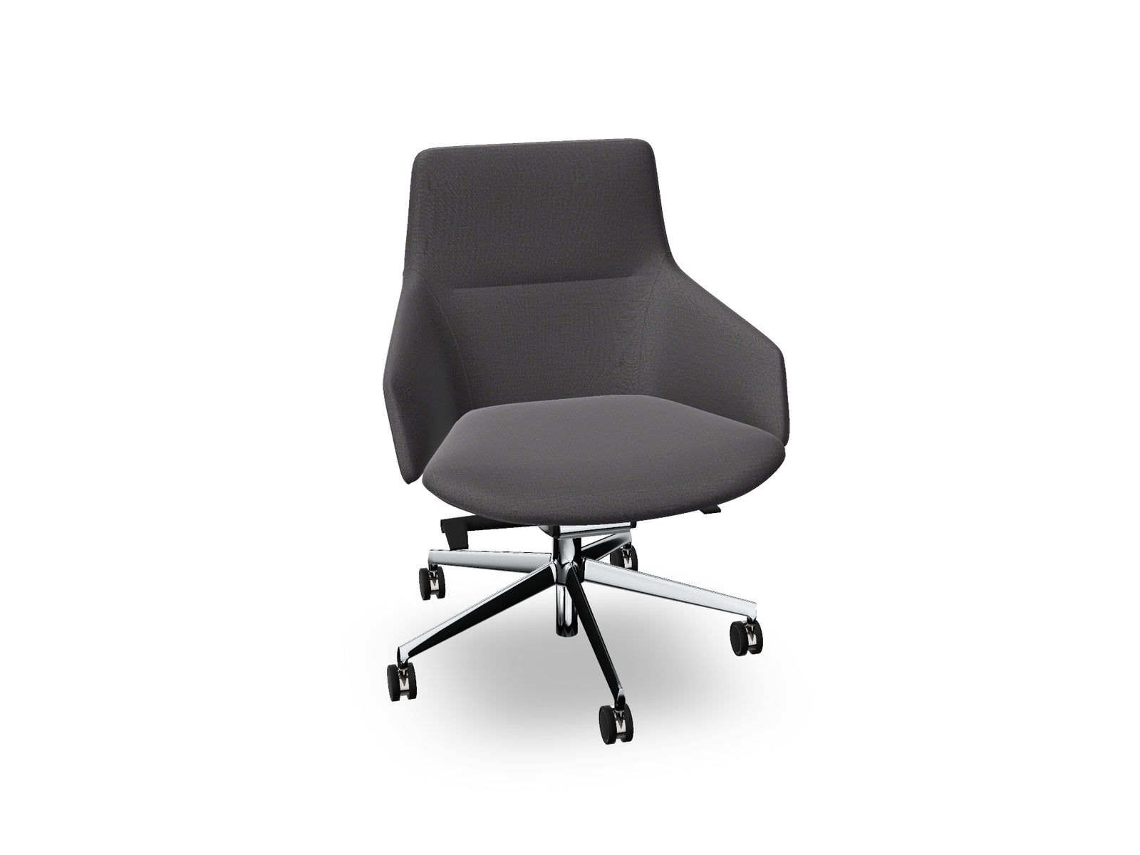 Aston Conference Syncro Five Way Star Base Armchair