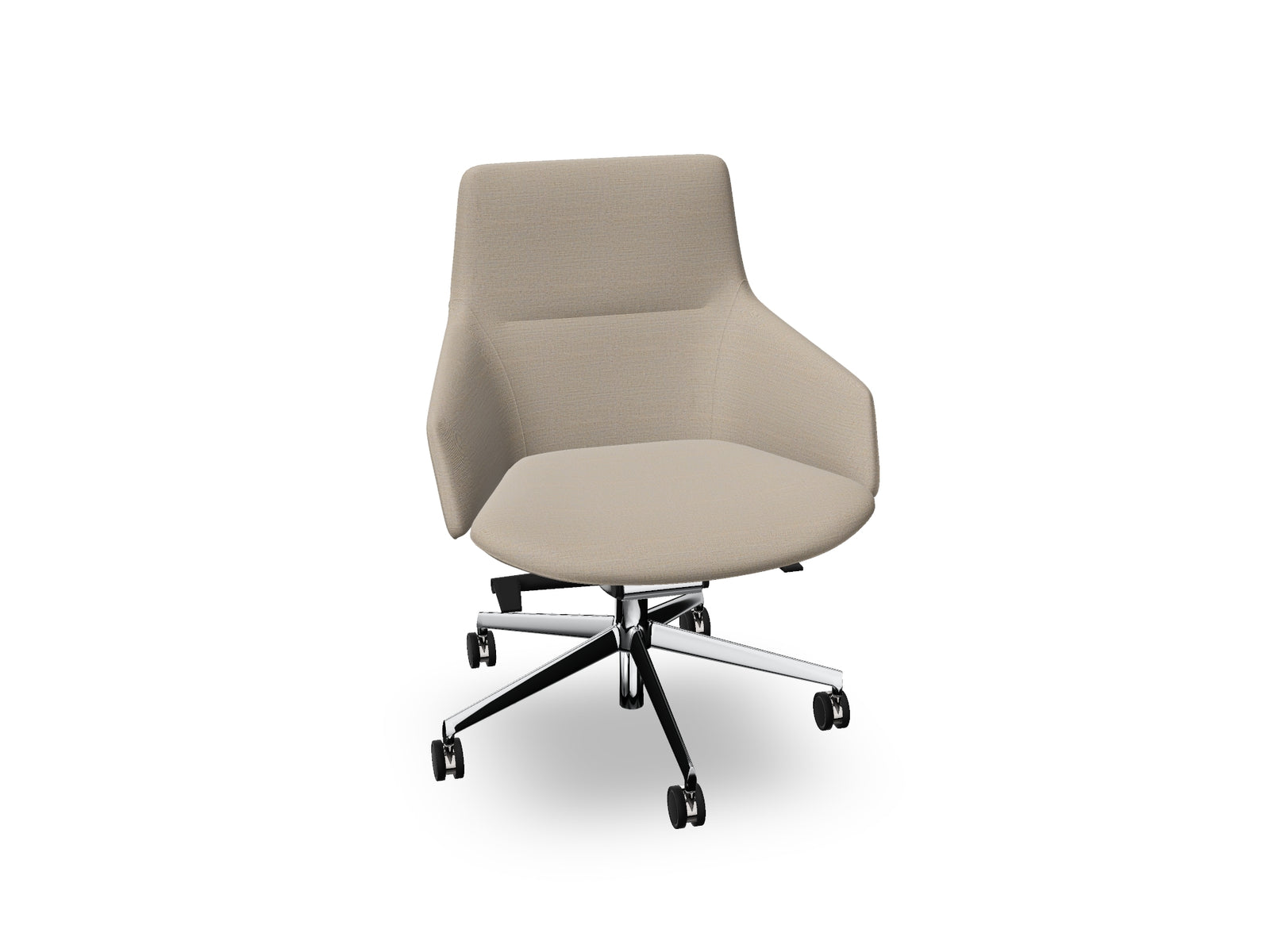 Aston Conference Syncro Five Way Star Base Armchair