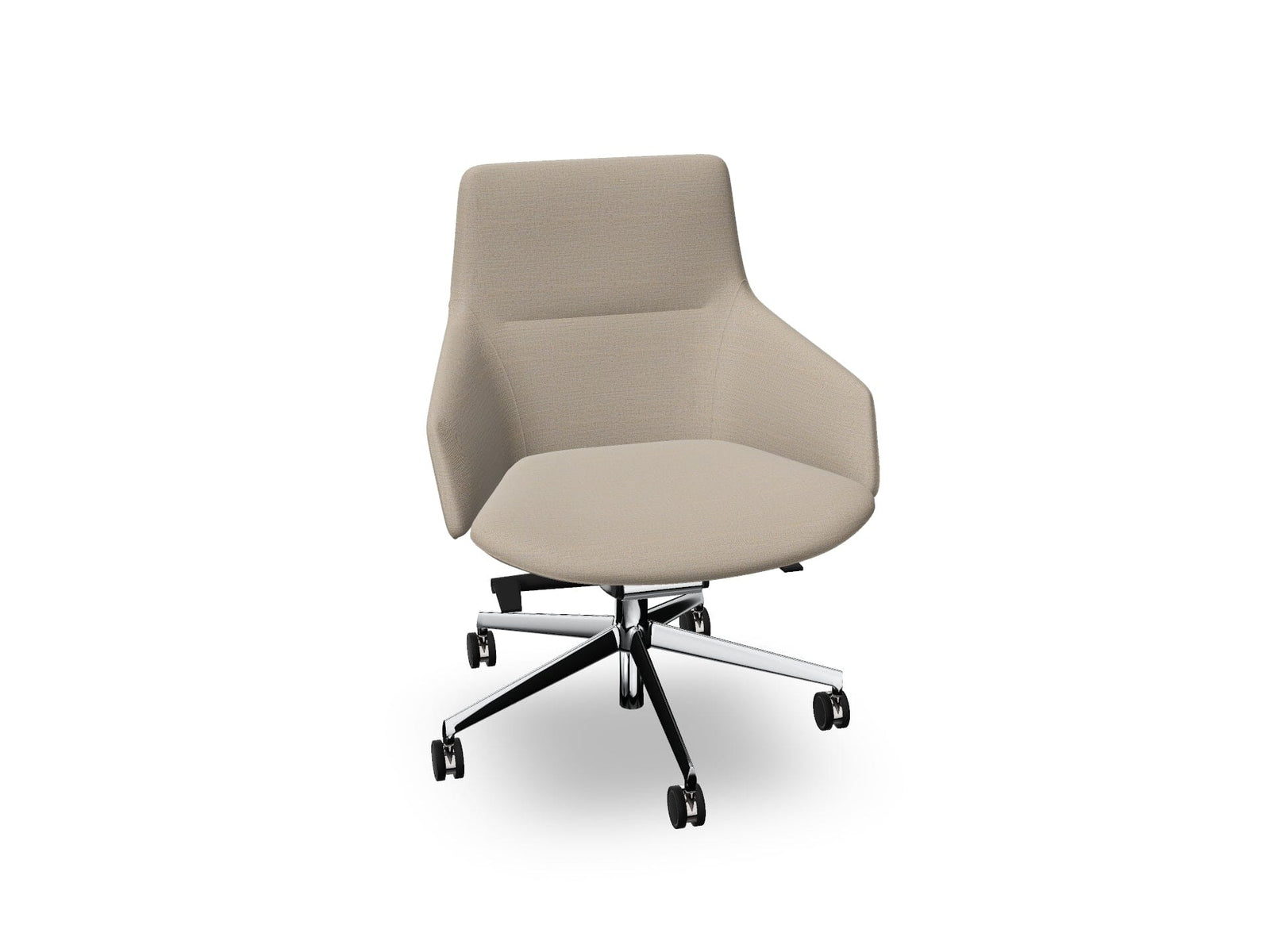 Aston Conference Syncro Five Way Star Base Armchair task chair Arper