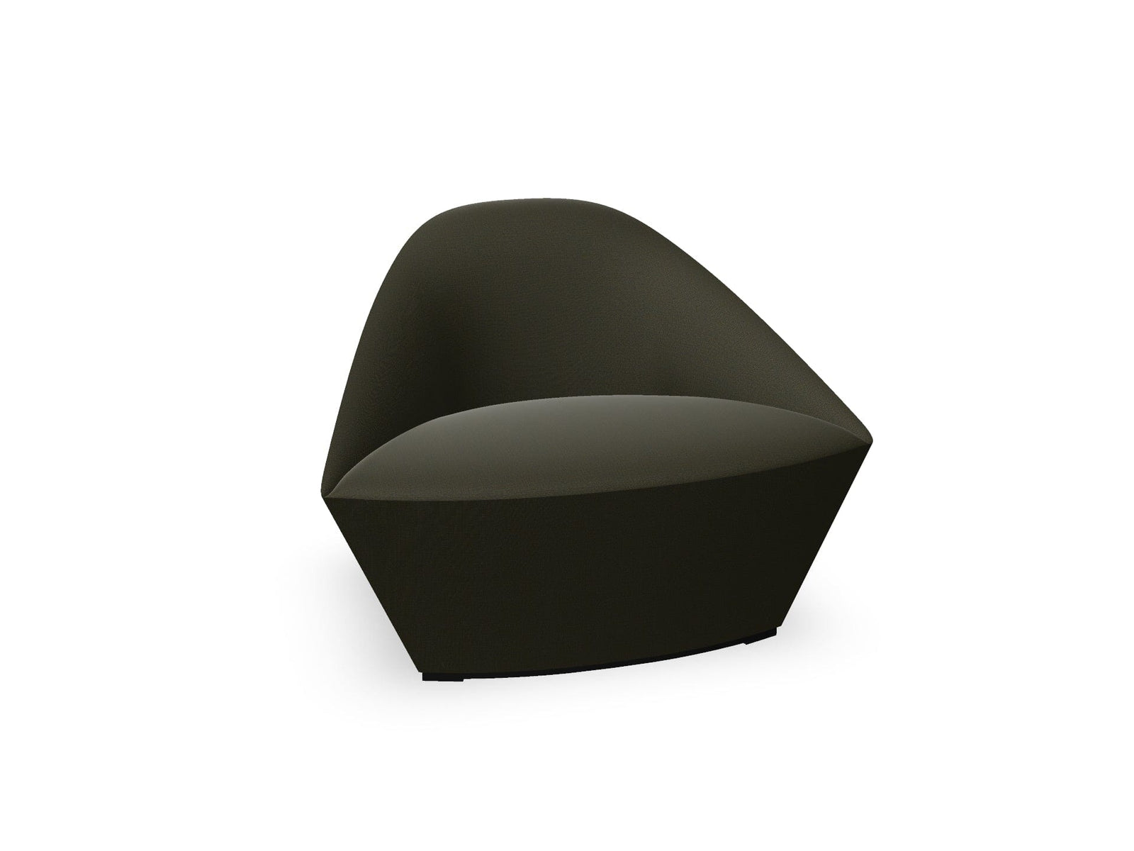 Colina Fully Upholstered Medium Lounge Chair lounge chair Arper