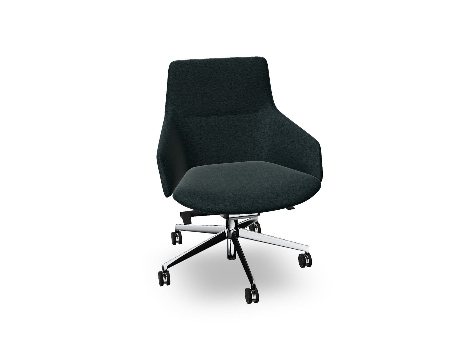 Aston Conference Syncro Five Way Star Base Armchair task chair Arper