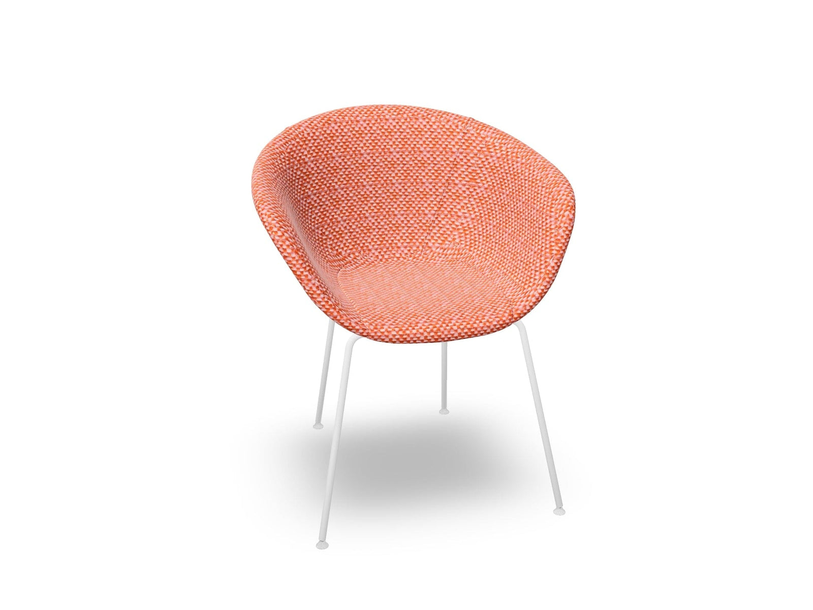 Duna 02 Four Leg Chair Fully Upholstered Chairs Arper