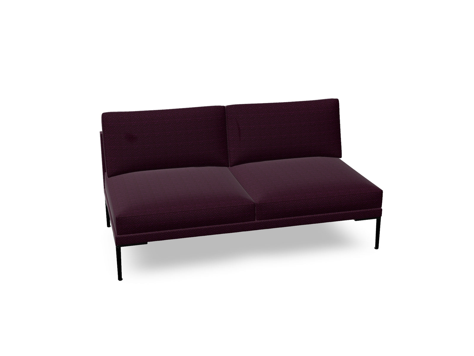 Steeve Two Seat Sofa Without Arms