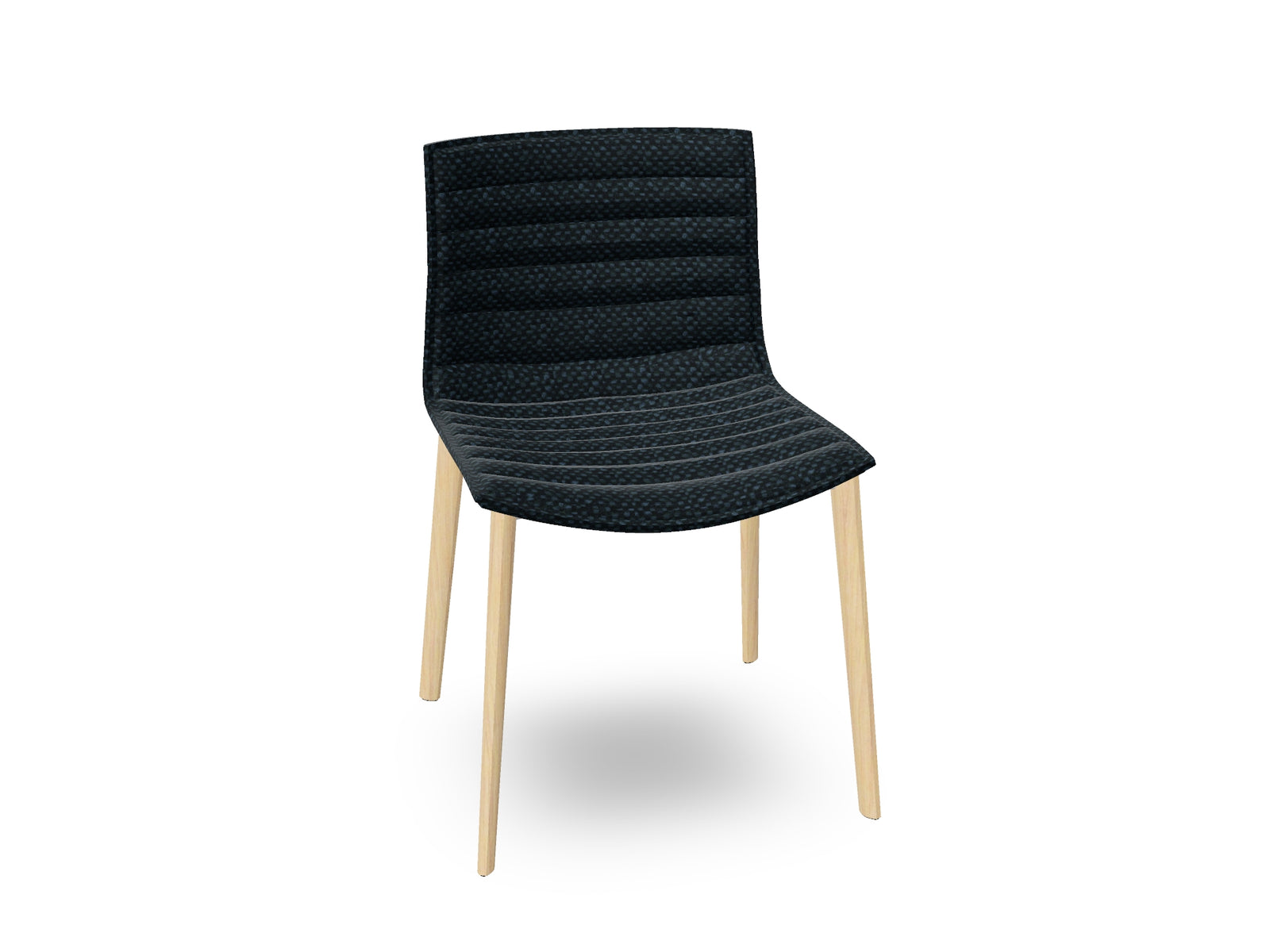 Catifa 46 Wood Four Leg With Fully Upholstered