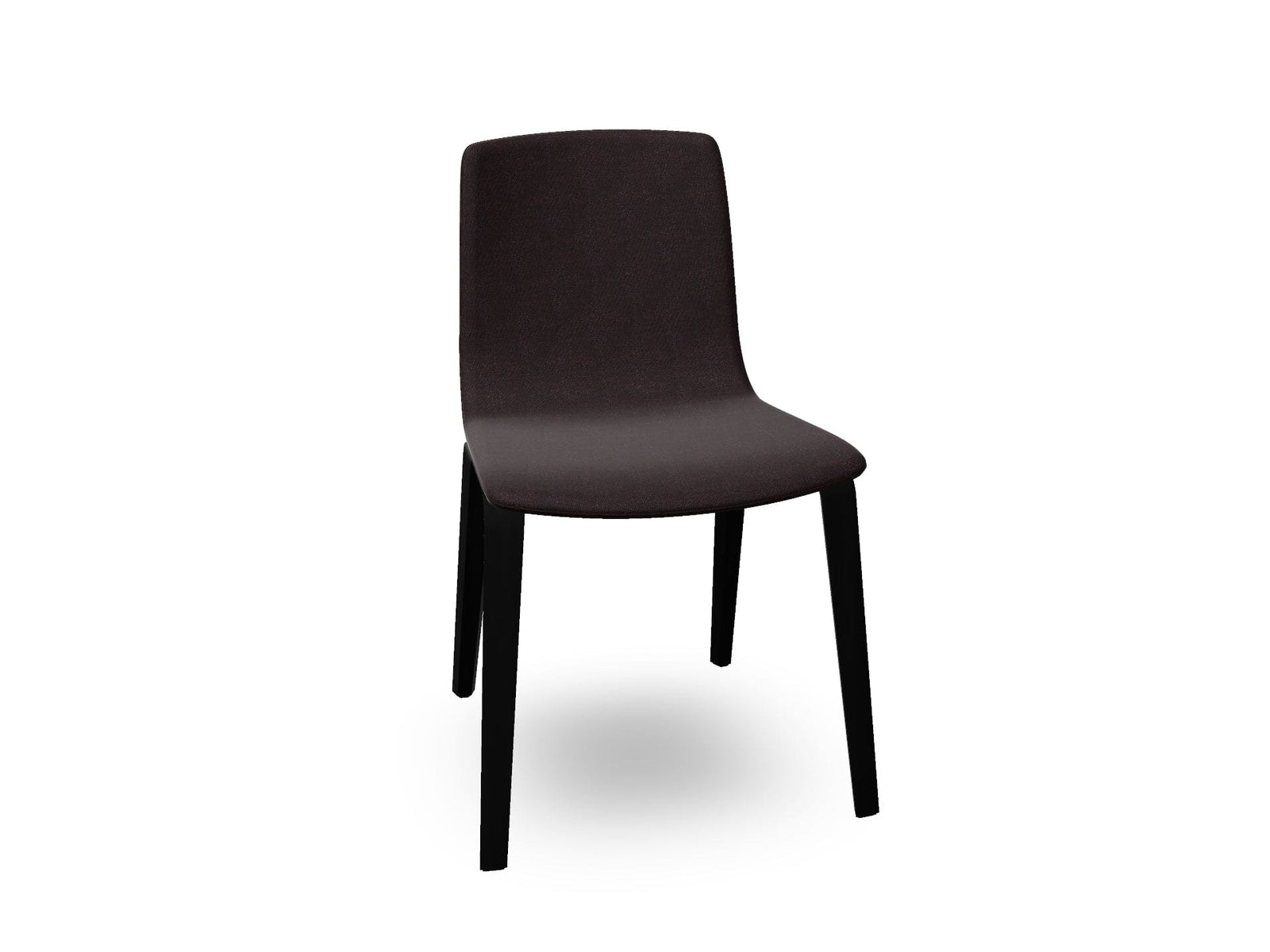 Aava 02 Wooden Chair with Front Upholstery Chairs Arper