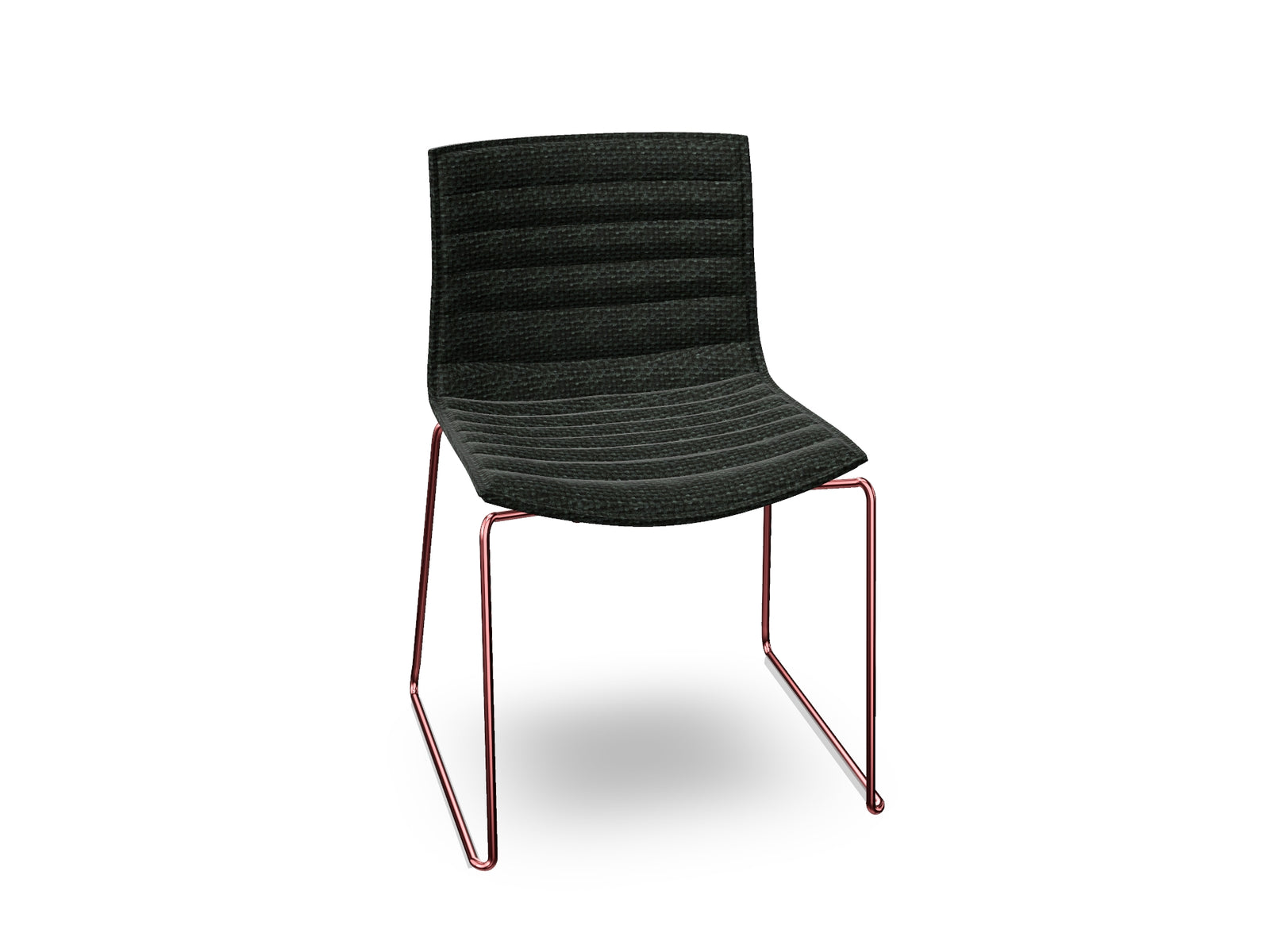 Catifa 46 Sled Base With Fully Upholstered