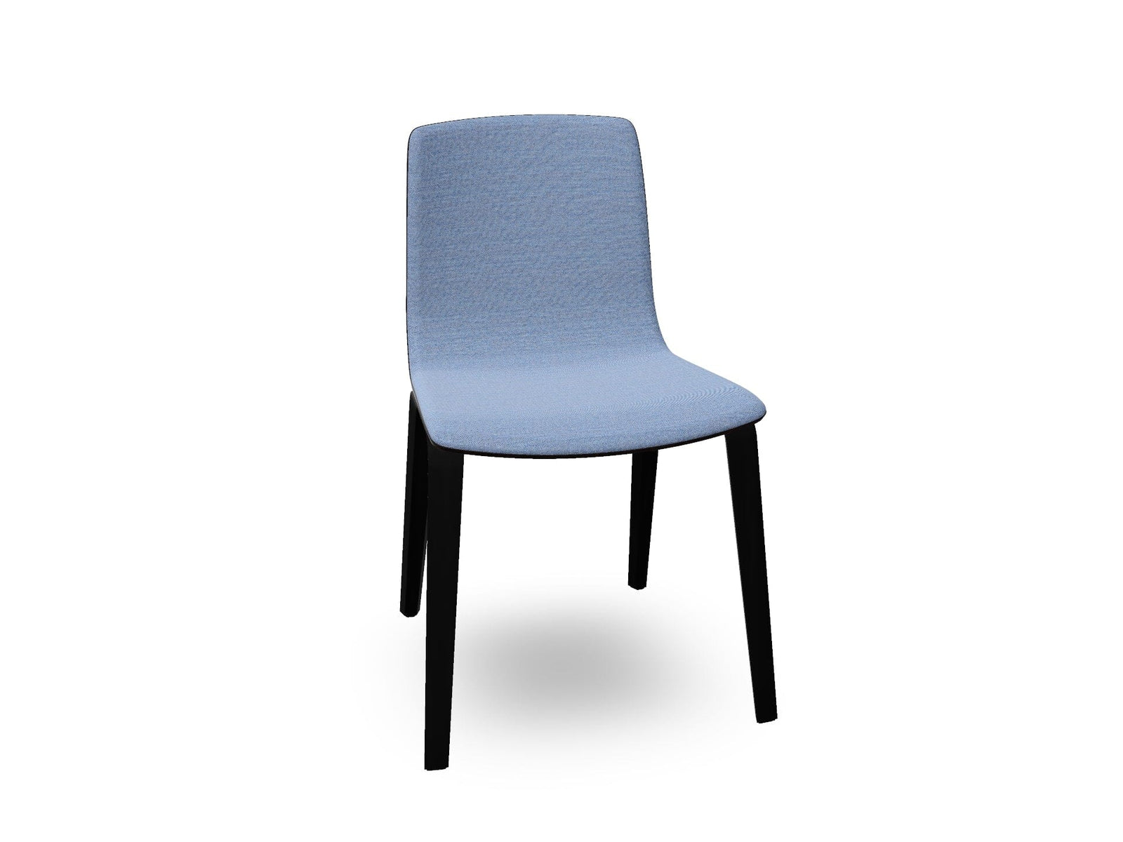 Aava 02 Wooden Chair with Front Upholstery Chairs Arper