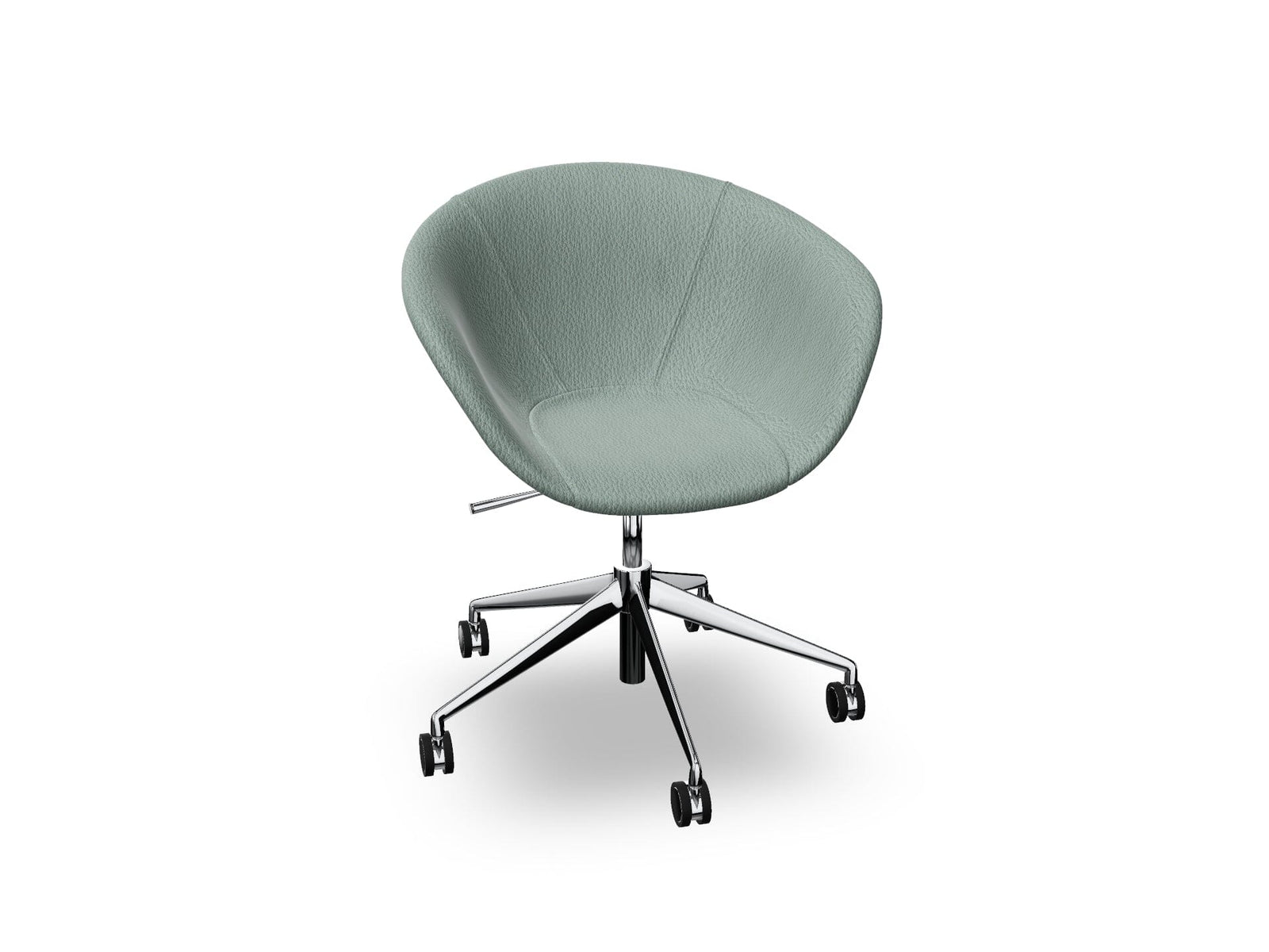 Duna 02 Five Star Base Chair With Front Upholstery Chairs Arper