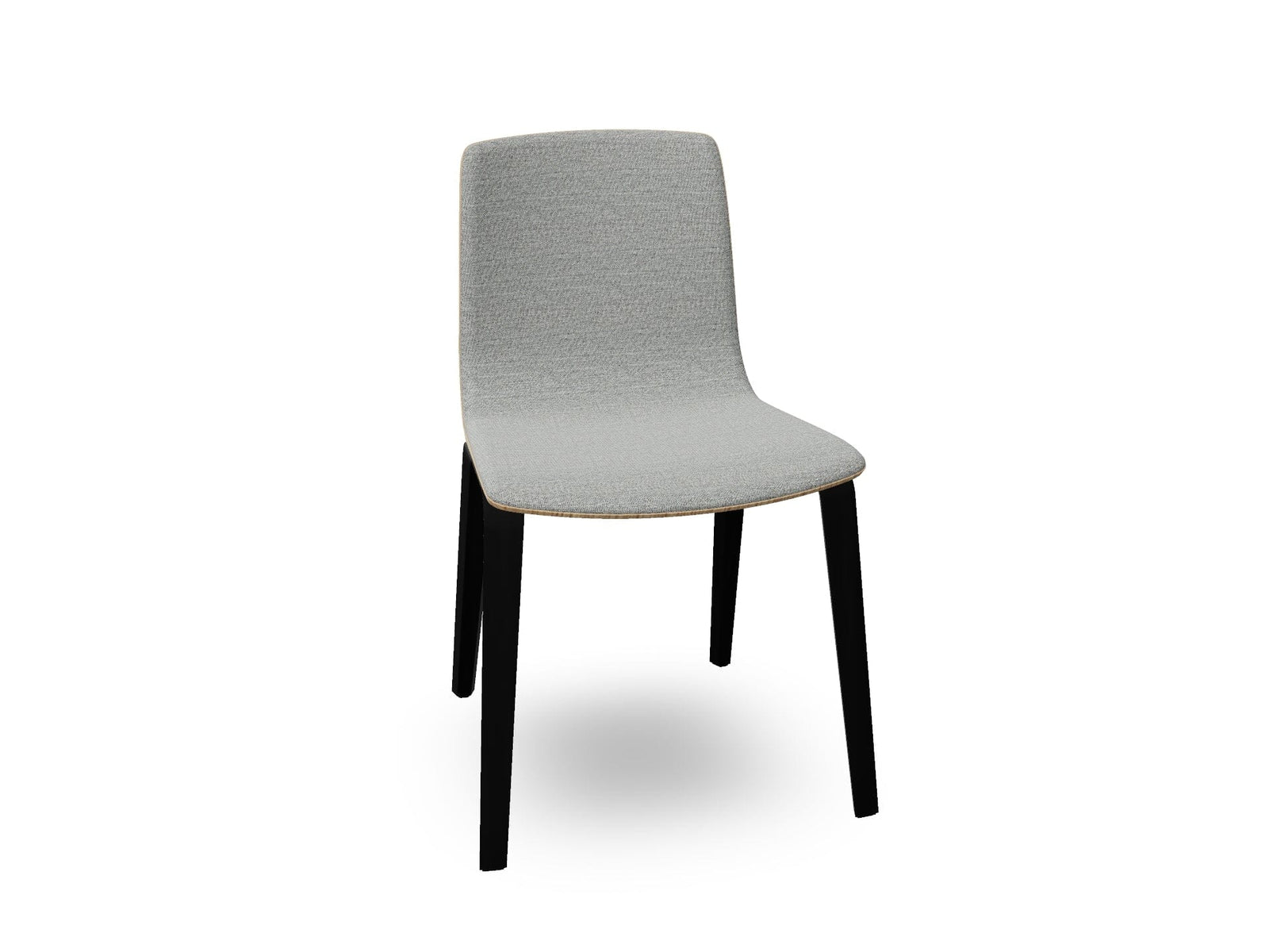 Aava 02 Wooden Chair with Front Upholstery Chairs Arper