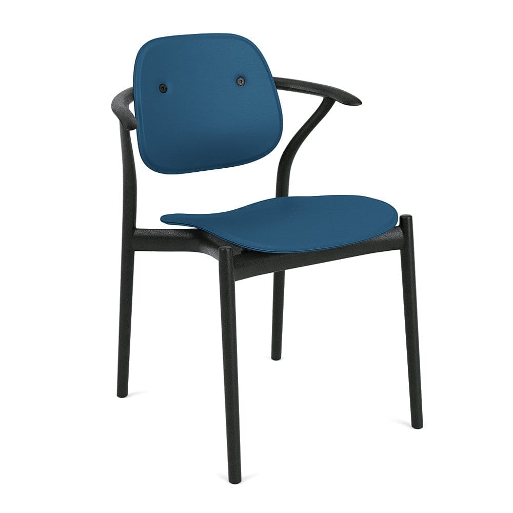Iquo Chair Armchair with Upholstered Seat & Back Armchair Knoll