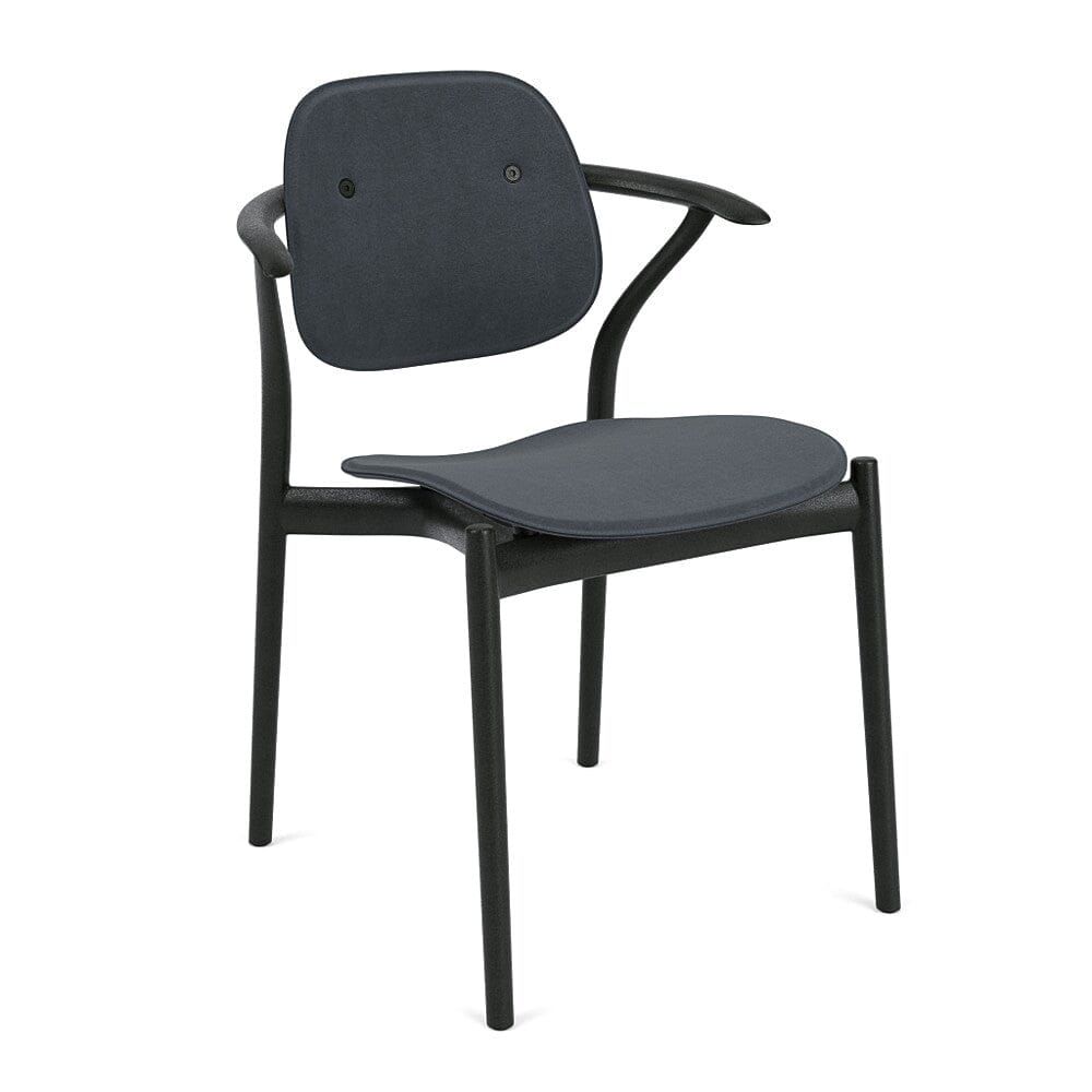 Iquo Chair Armchair with Upholstered Seat & Back Armchair Knoll