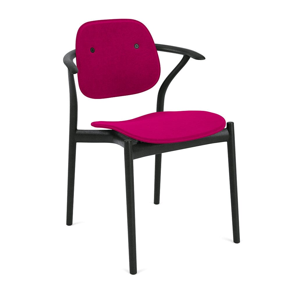 Iquo Chair Armchair with Upholstered Seat & Back Armchair Knoll