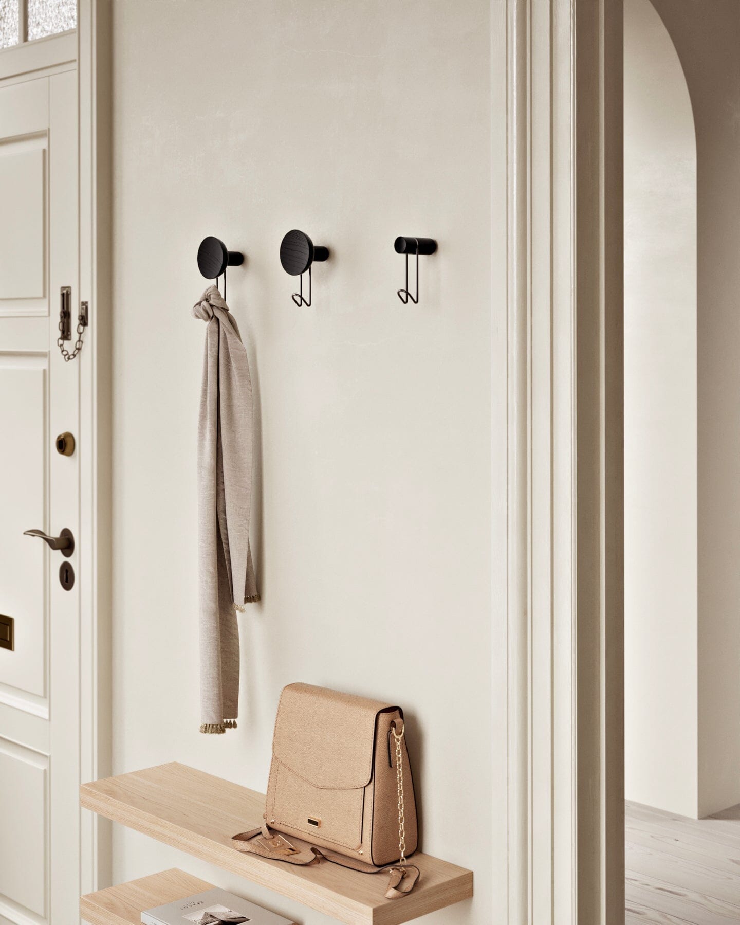 Around Wall Hanger - Set of 2 Accessories Woud